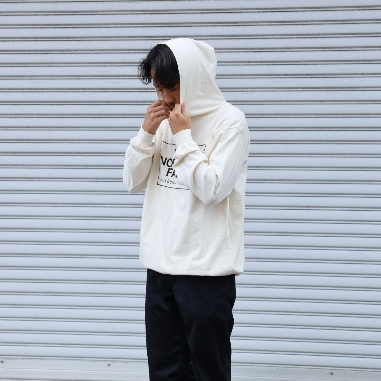 Field Graphic Hoodie - NATURAL
