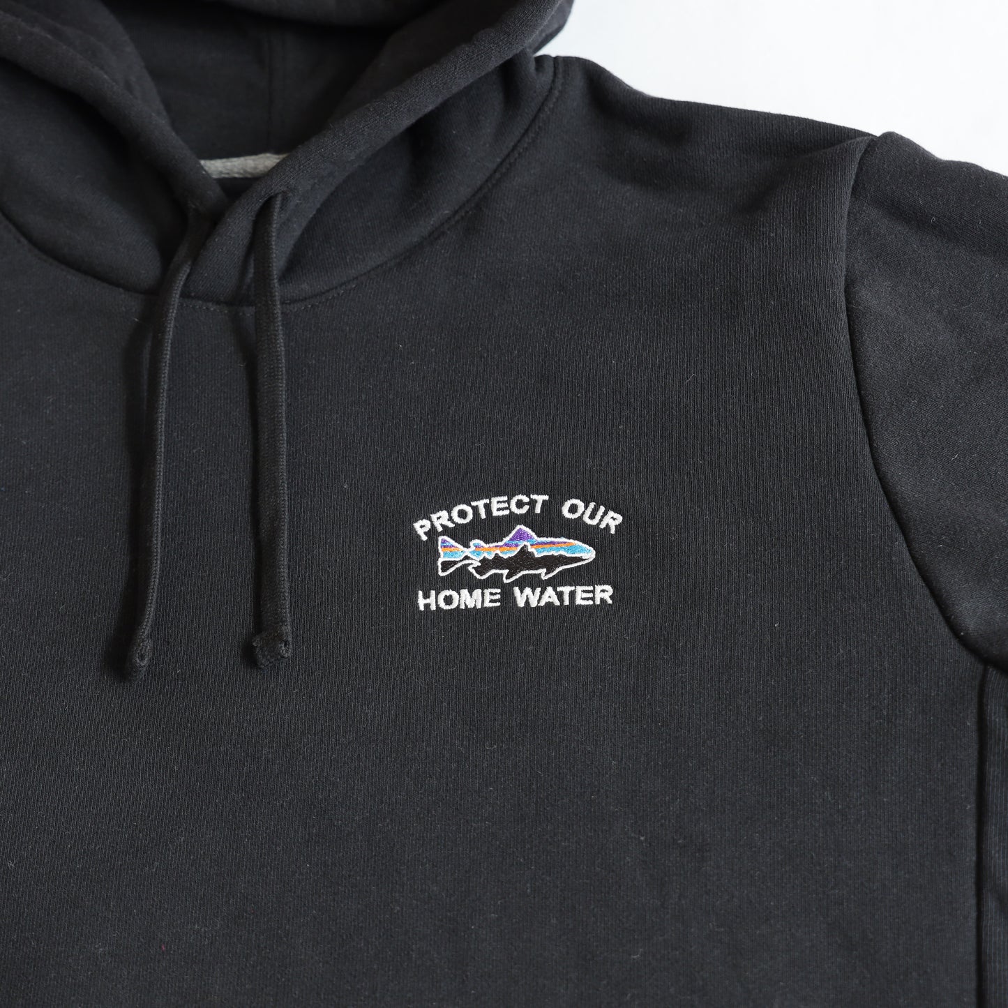 Home Water Trout Uprisal Hoody - BLACK