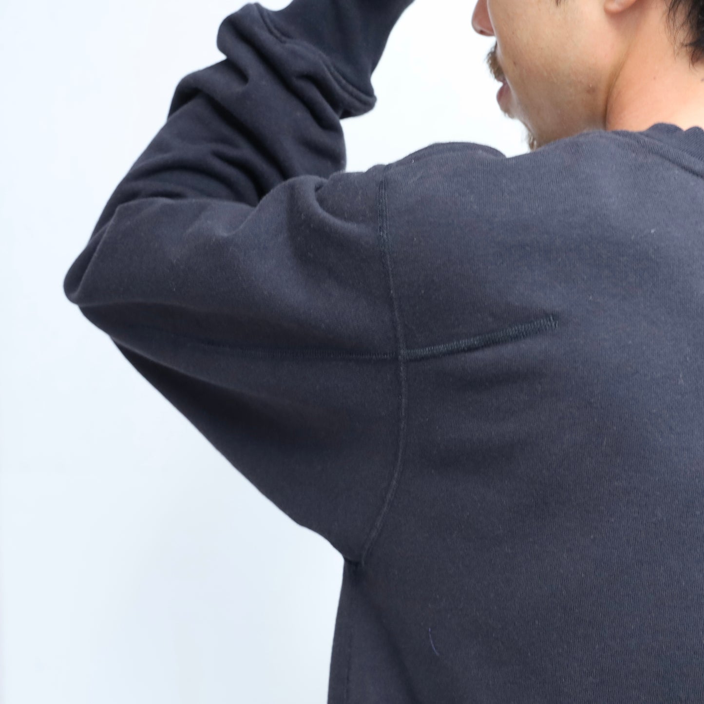 Field Crewneck Sweatshirt - BLACK