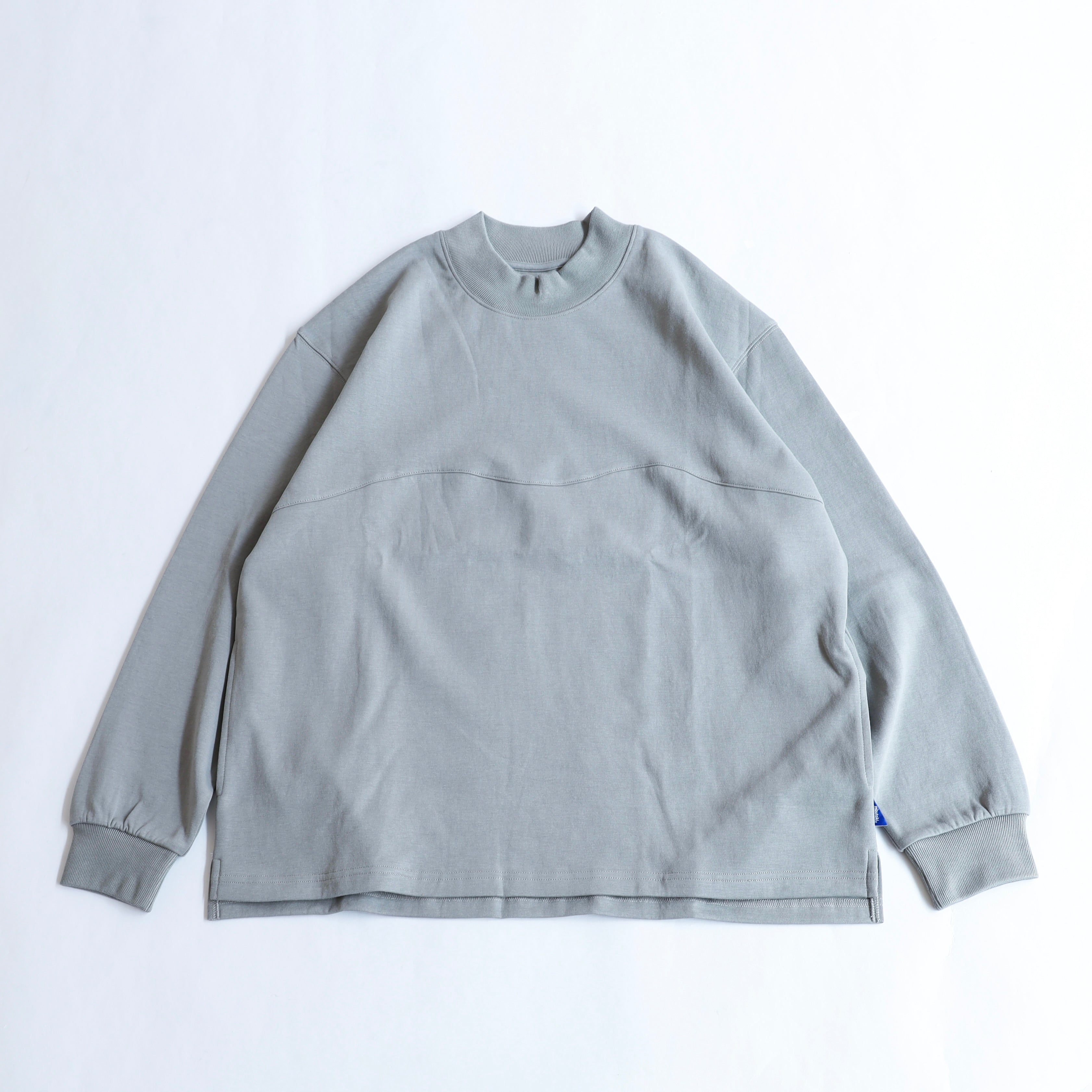 Mock Neck Wave LS - Grey | 通販 - 正規取扱店 | wagon / ワゴン