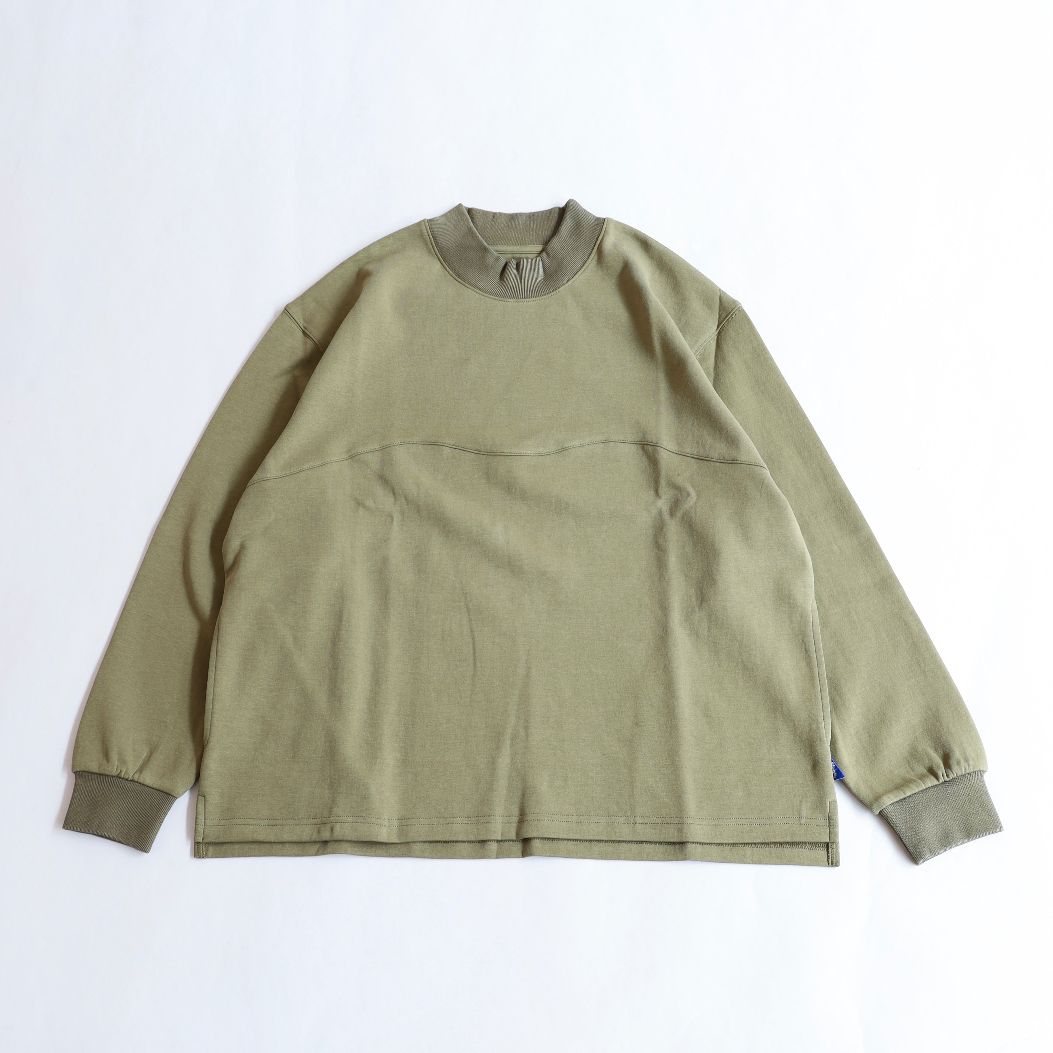 Mock Neck Wave LS - Green | 通販 - 正規取扱店 | wagon / ワゴン