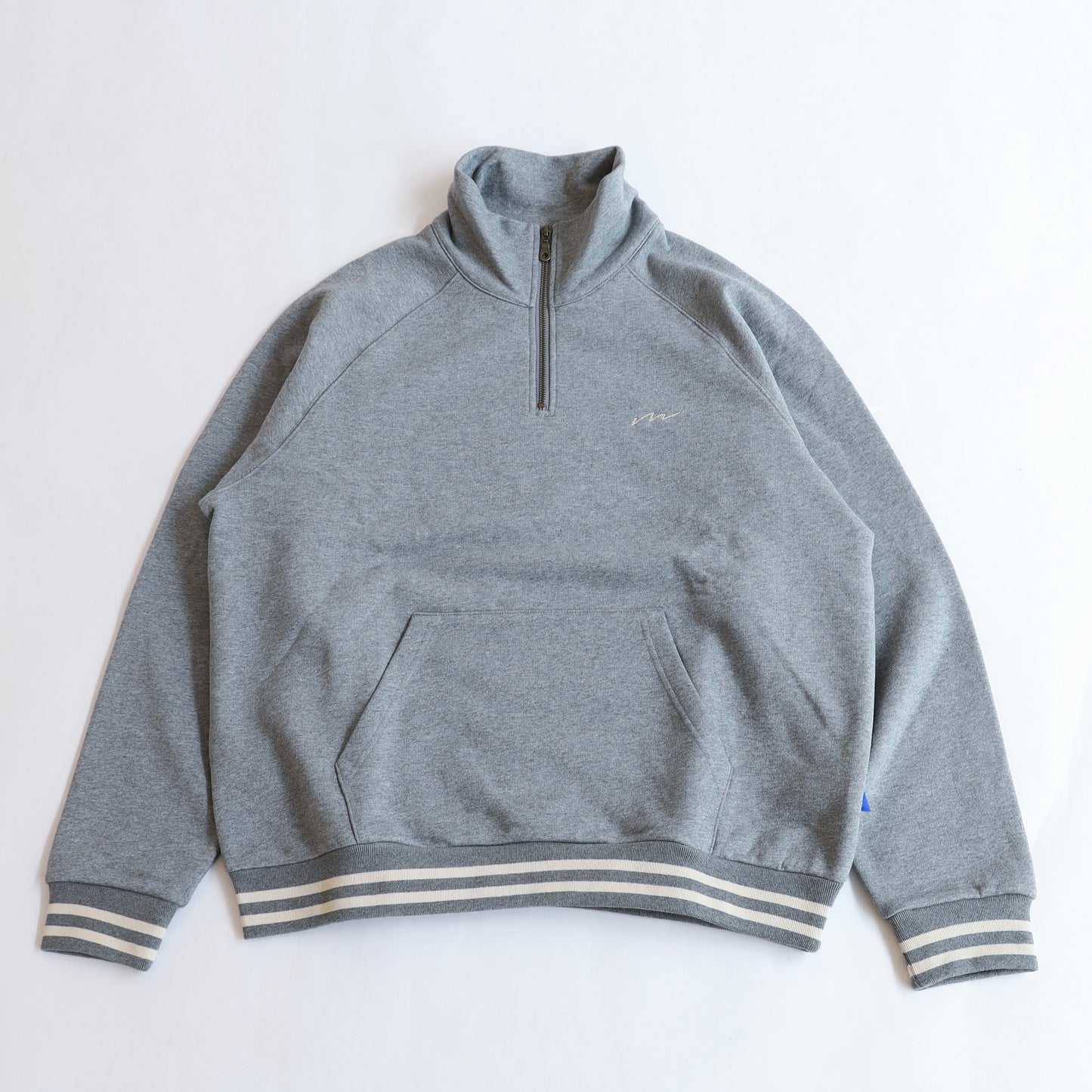 Half zip Sweatshirt - HeatherGrey