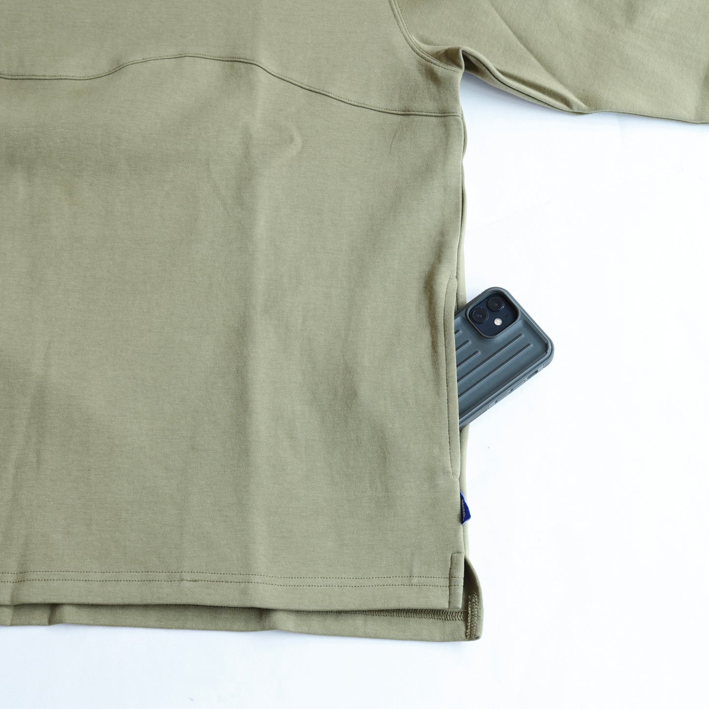 Mock Neck Wave LS - Green