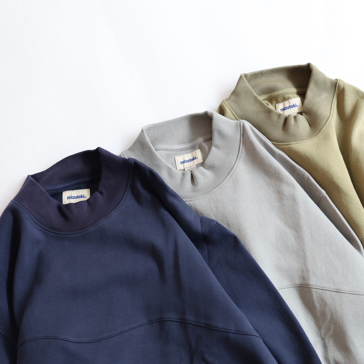 Mock Neck Wave LS - Green