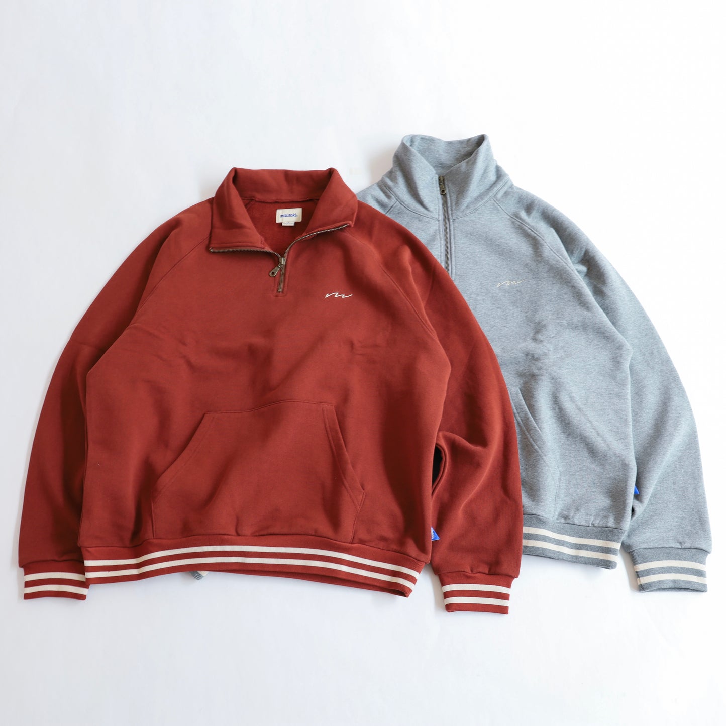 Half zip Sweatshirt - HeatherGrey