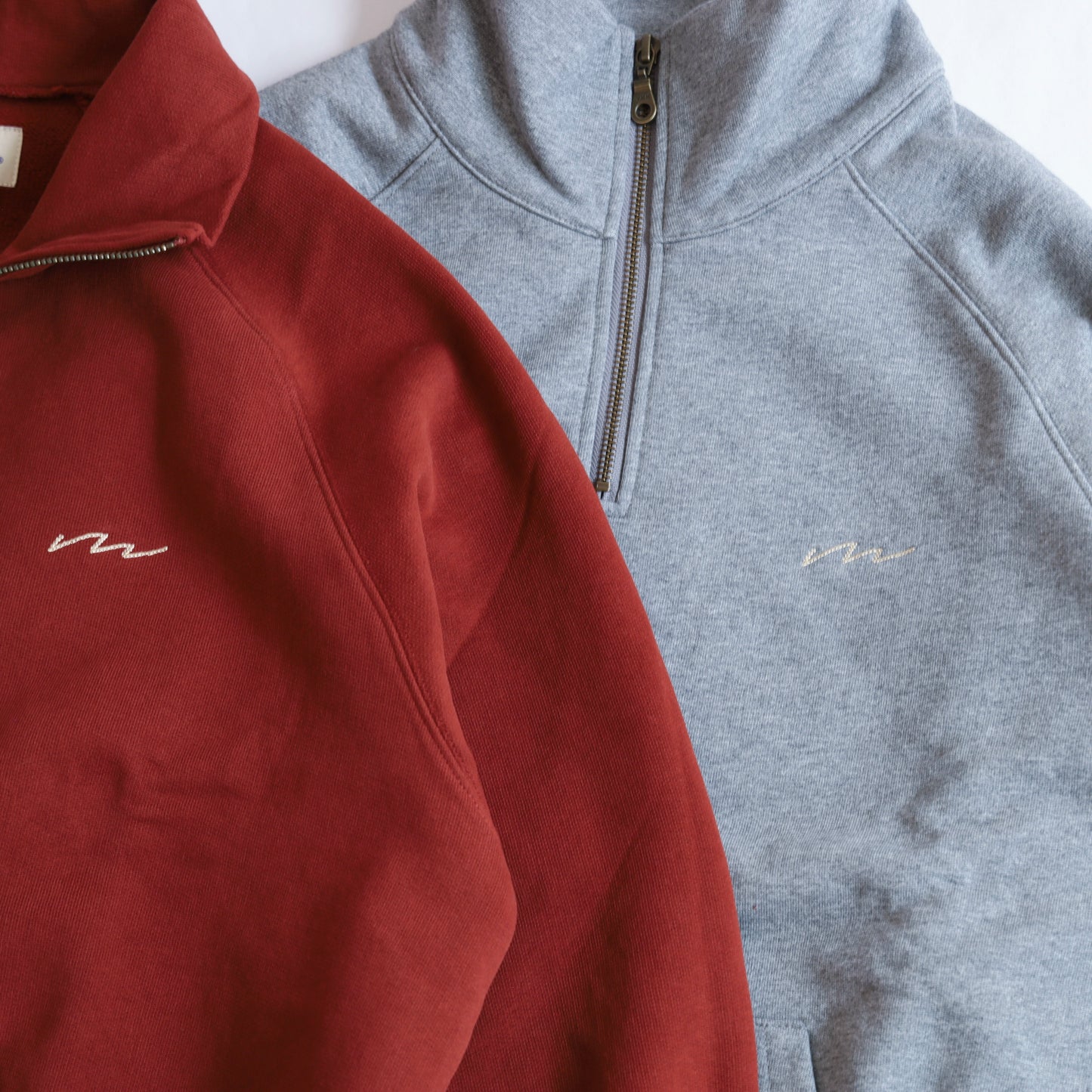 Half zip Sweatshirt - HeatherGrey
