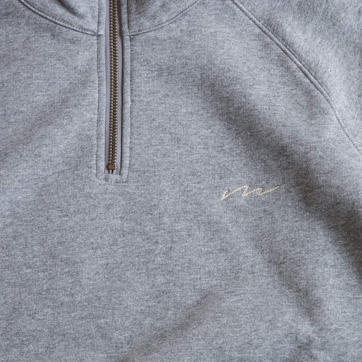 Half zip Sweatshirt - HeatherGrey