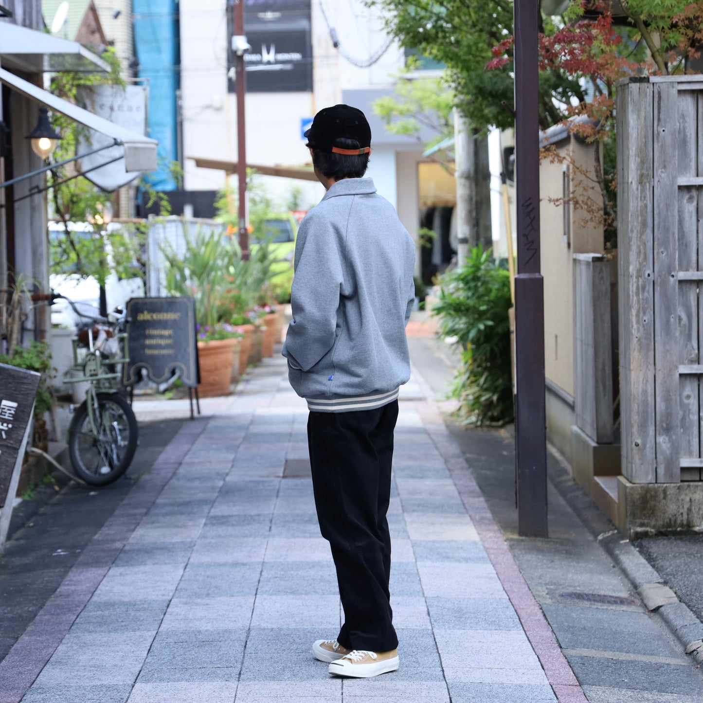 Half zip Sweatshirt - HeatherGrey