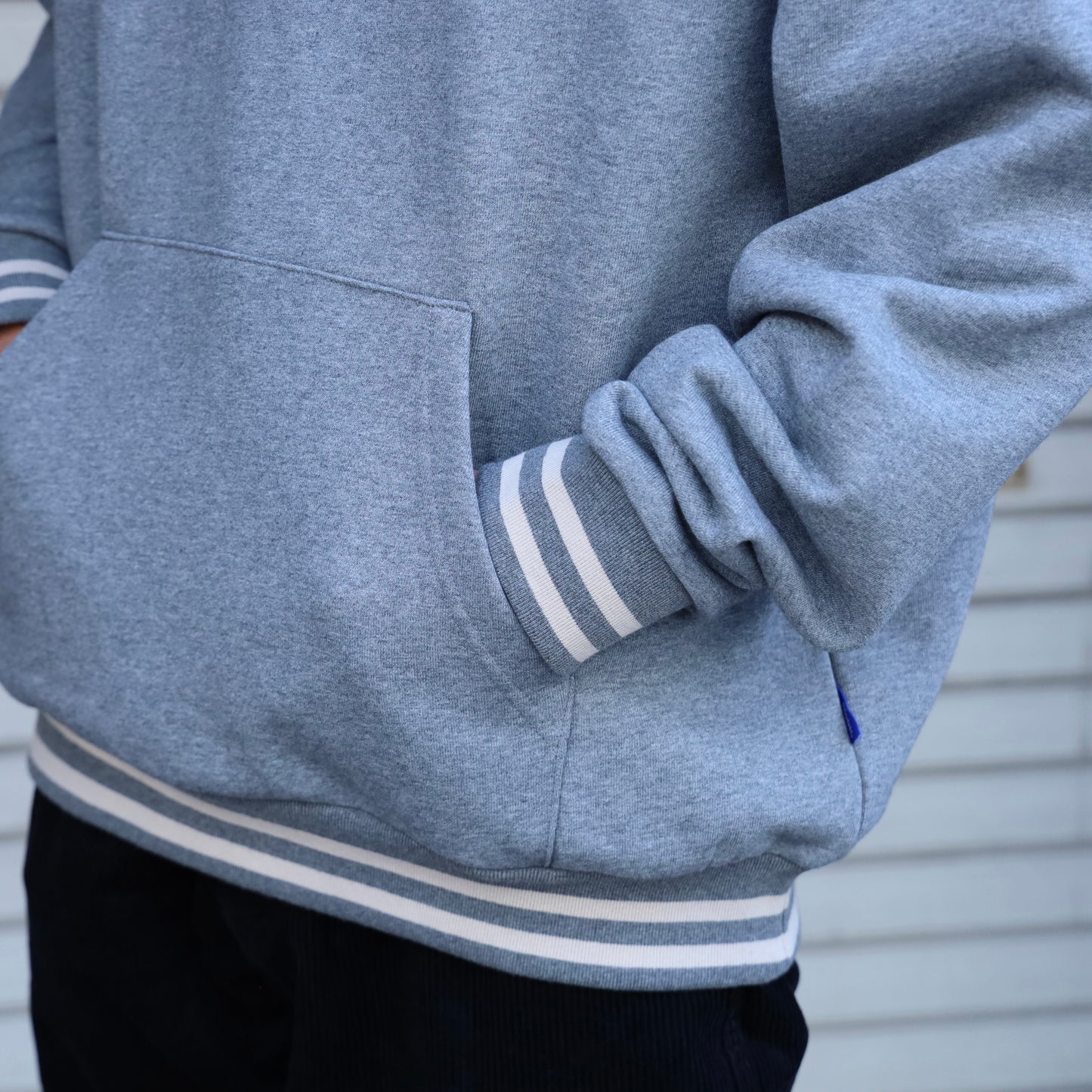 Half zip Sweatshirt - HeatherGrey