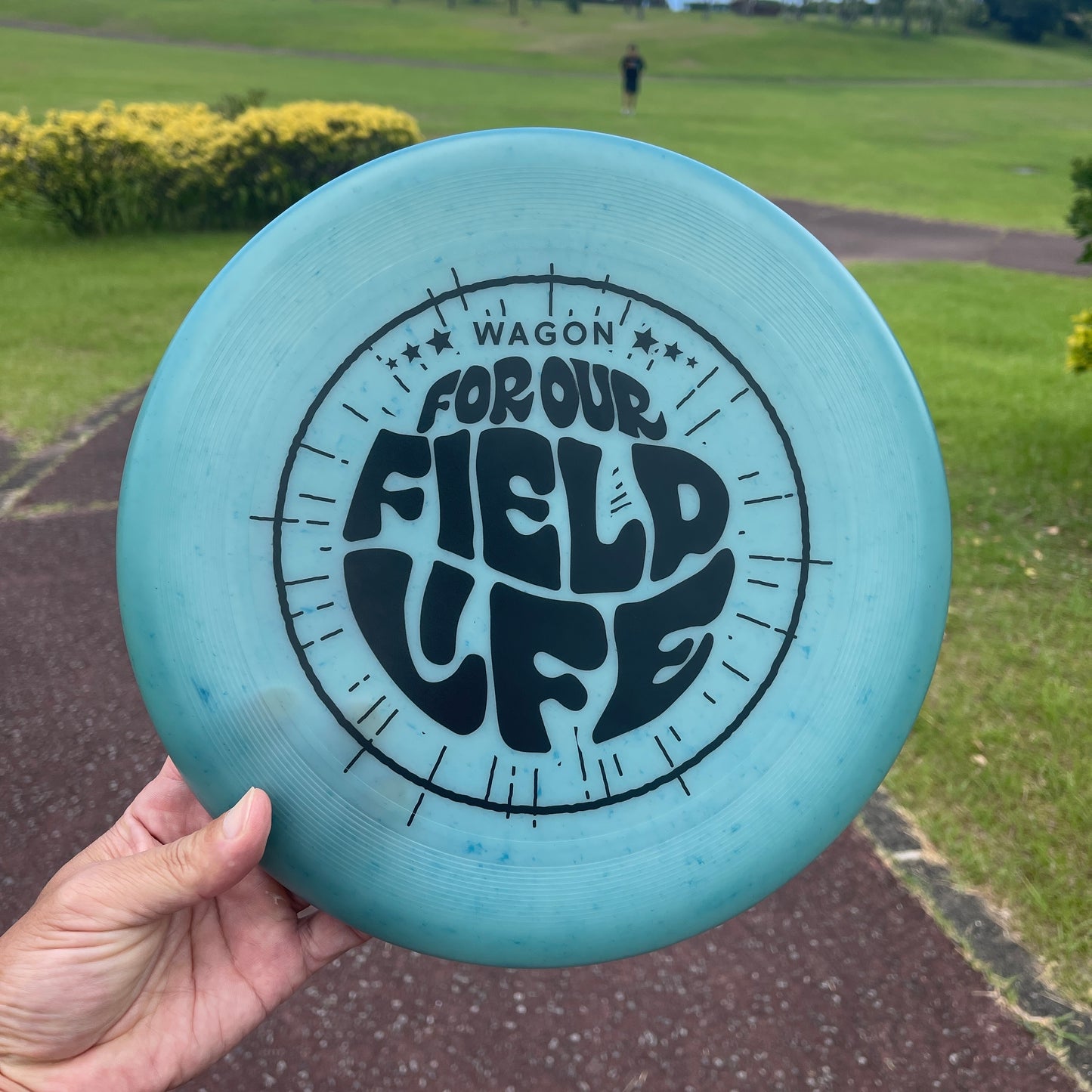 WAGON FLYING DISC- BLUE