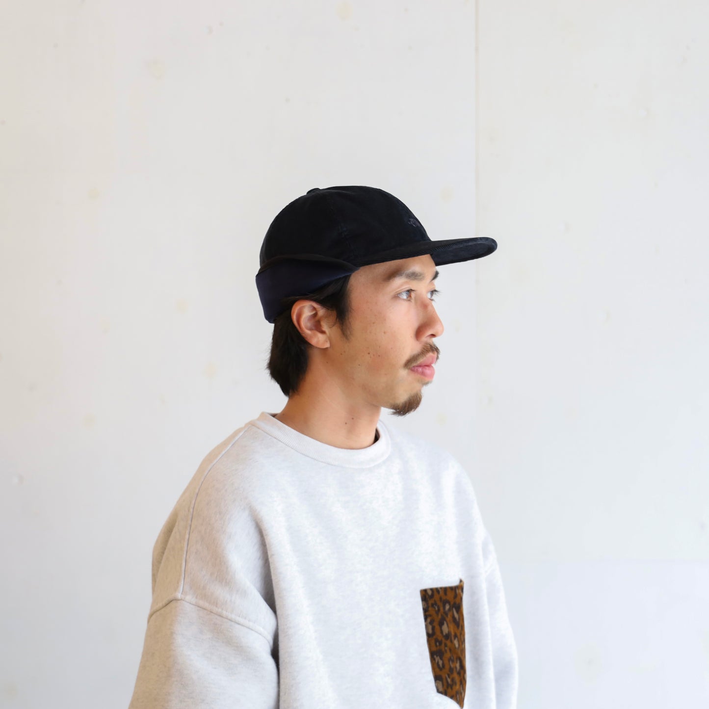 Corduroy Field Cap - N GRAY