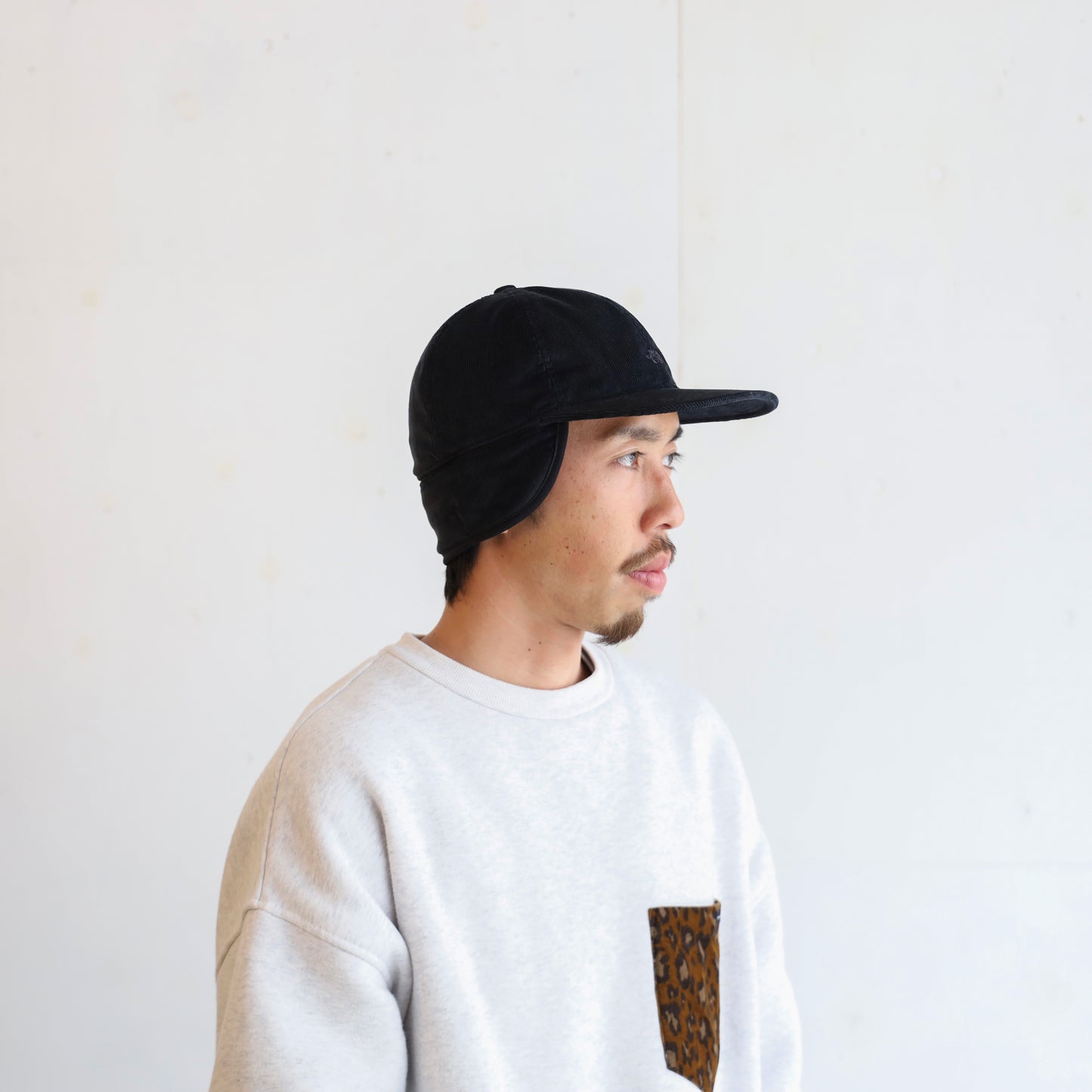 Corduroy Field Cap - N GRAY