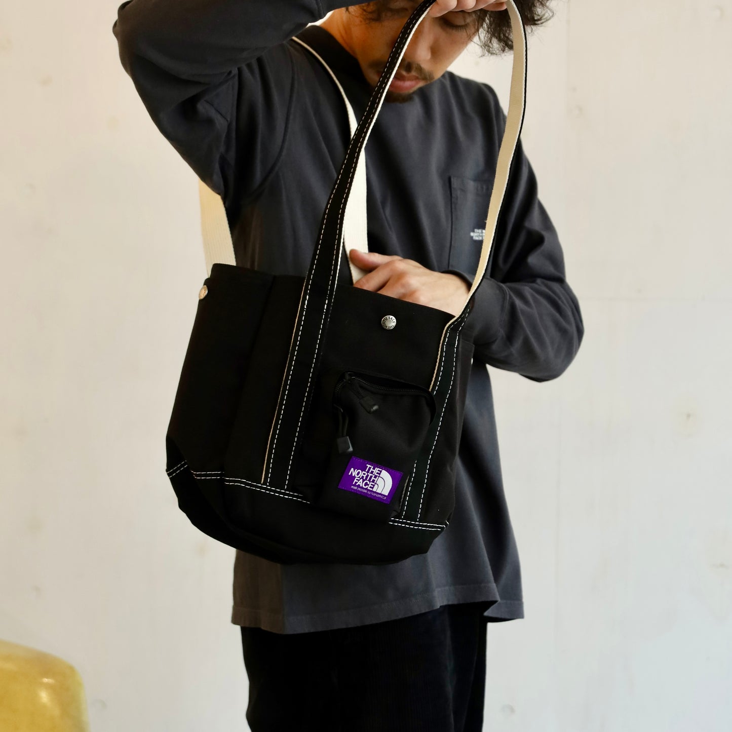 CORDURA Canvas Field Tote M - Black