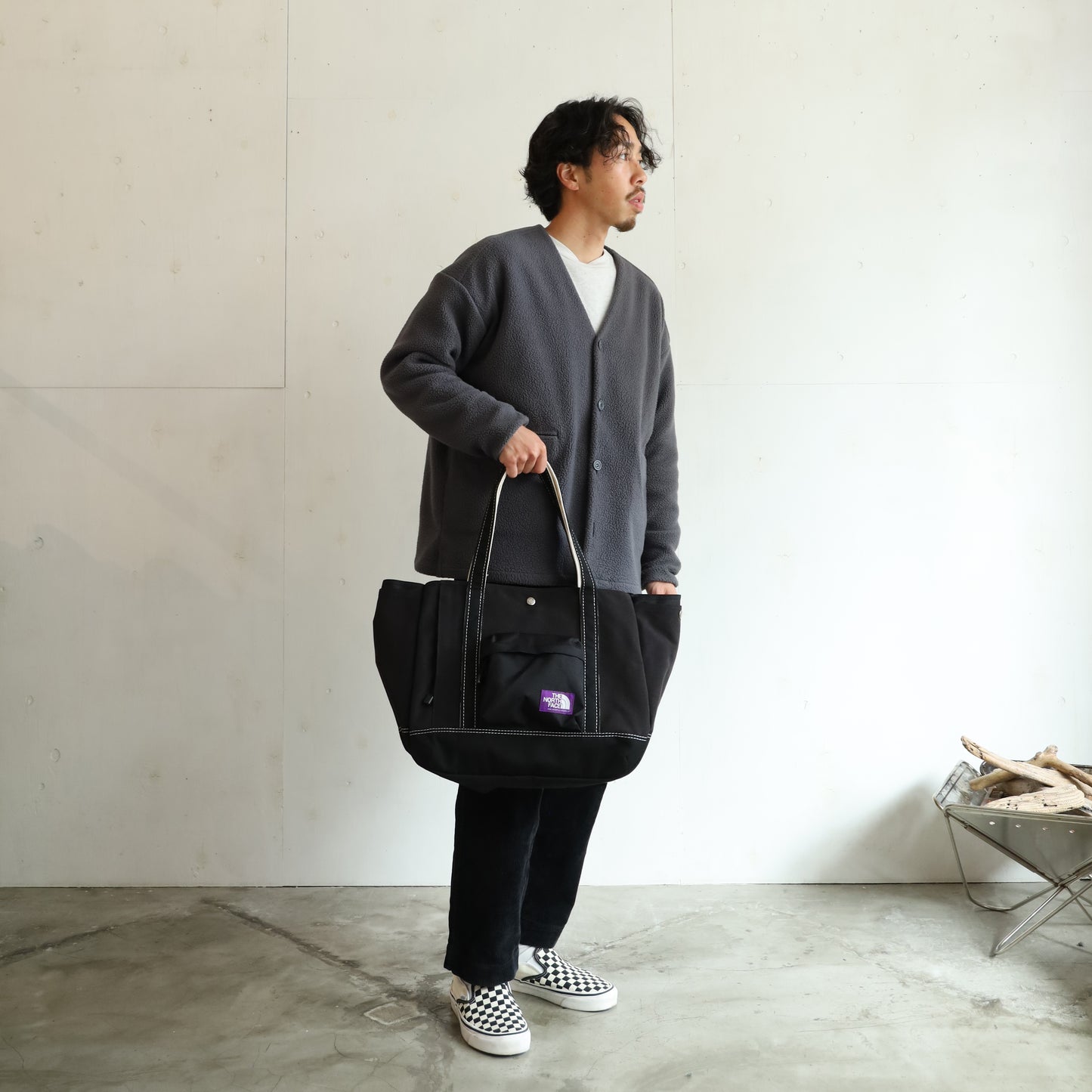 CORDURA Canvas Field Tote L - Black