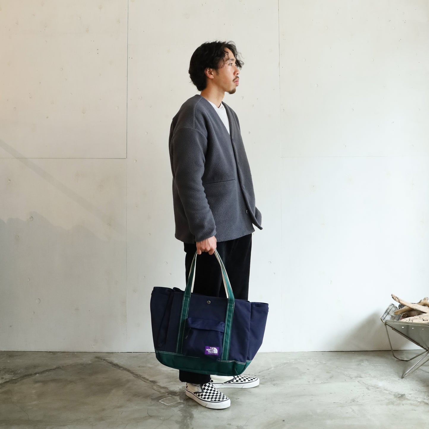 CORDURA Canvas Field Tote L - Navy