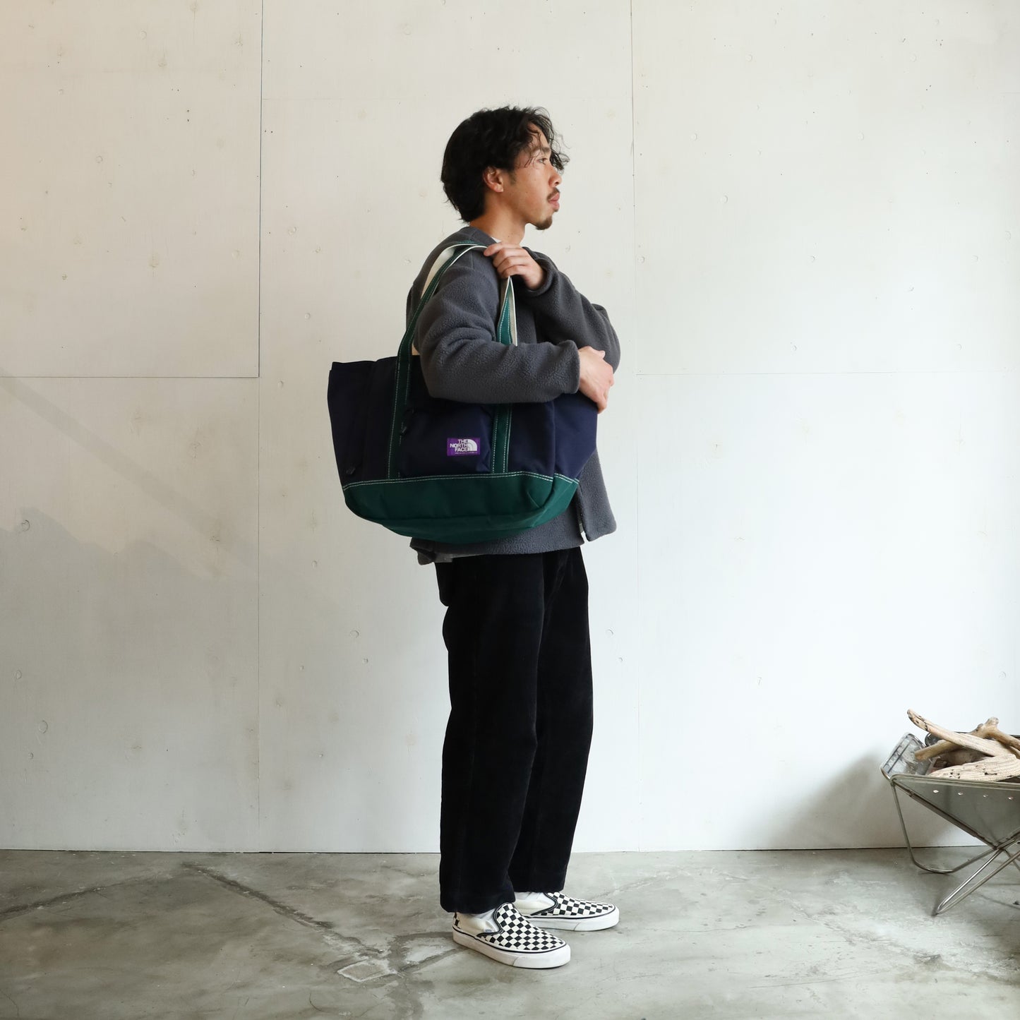 CORDURA Canvas Field Tote L - Navy