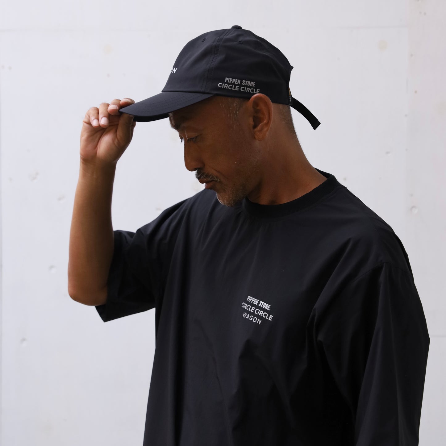 PS×CC×WAGON CORDURA NYLON BASIC CAP - BLACK