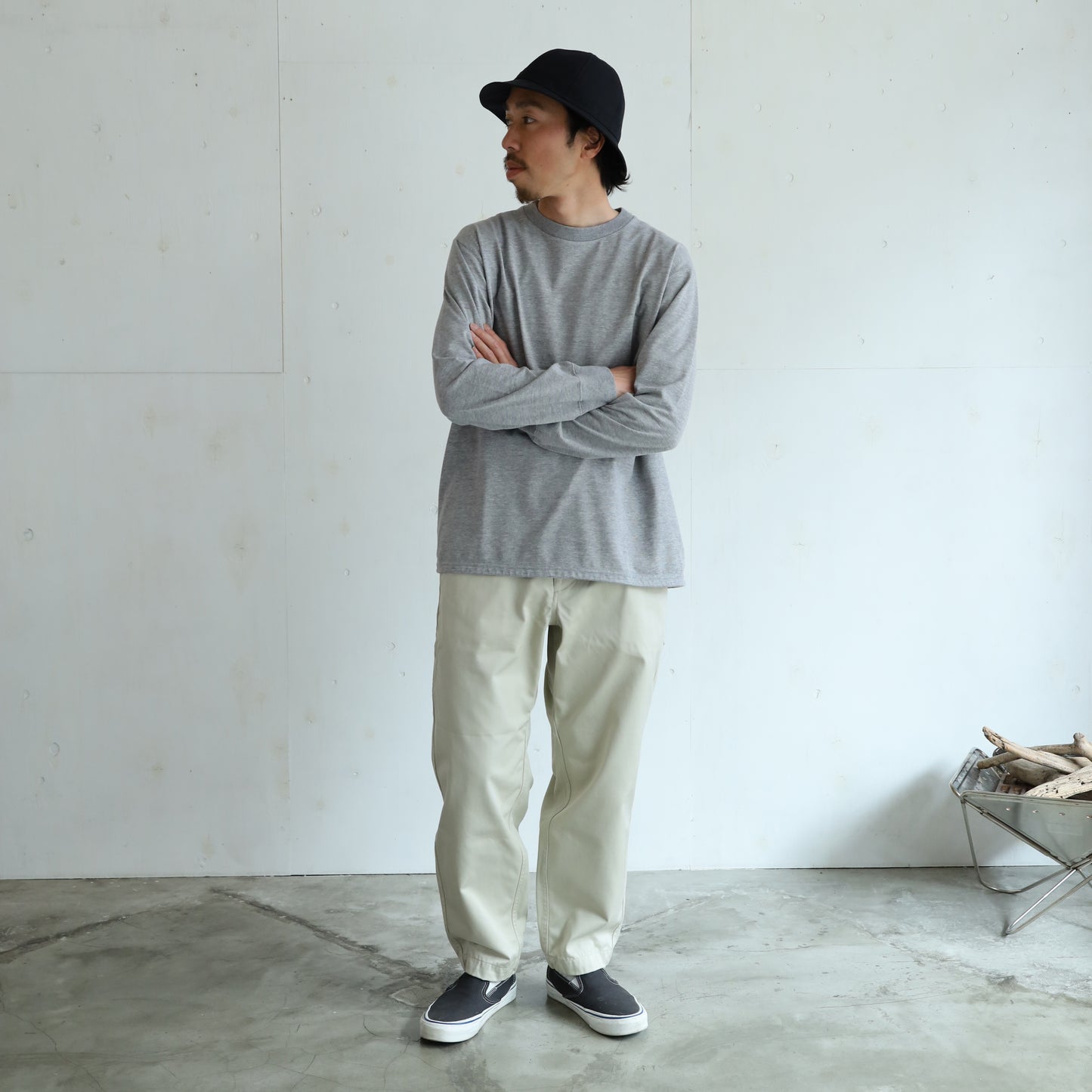 Field Long Sleeve Tee - MX GRAY