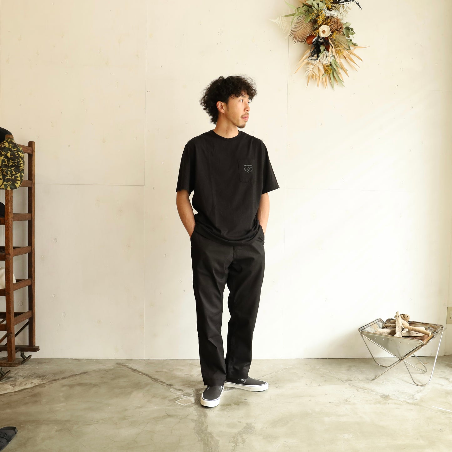 Men's Forge Mark Crest Pocket Responsibili-Tee - INBK