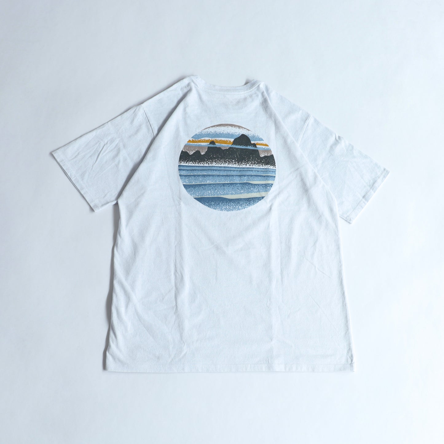 Men's Skyline Stencil Responsibili-Tee® - WHI