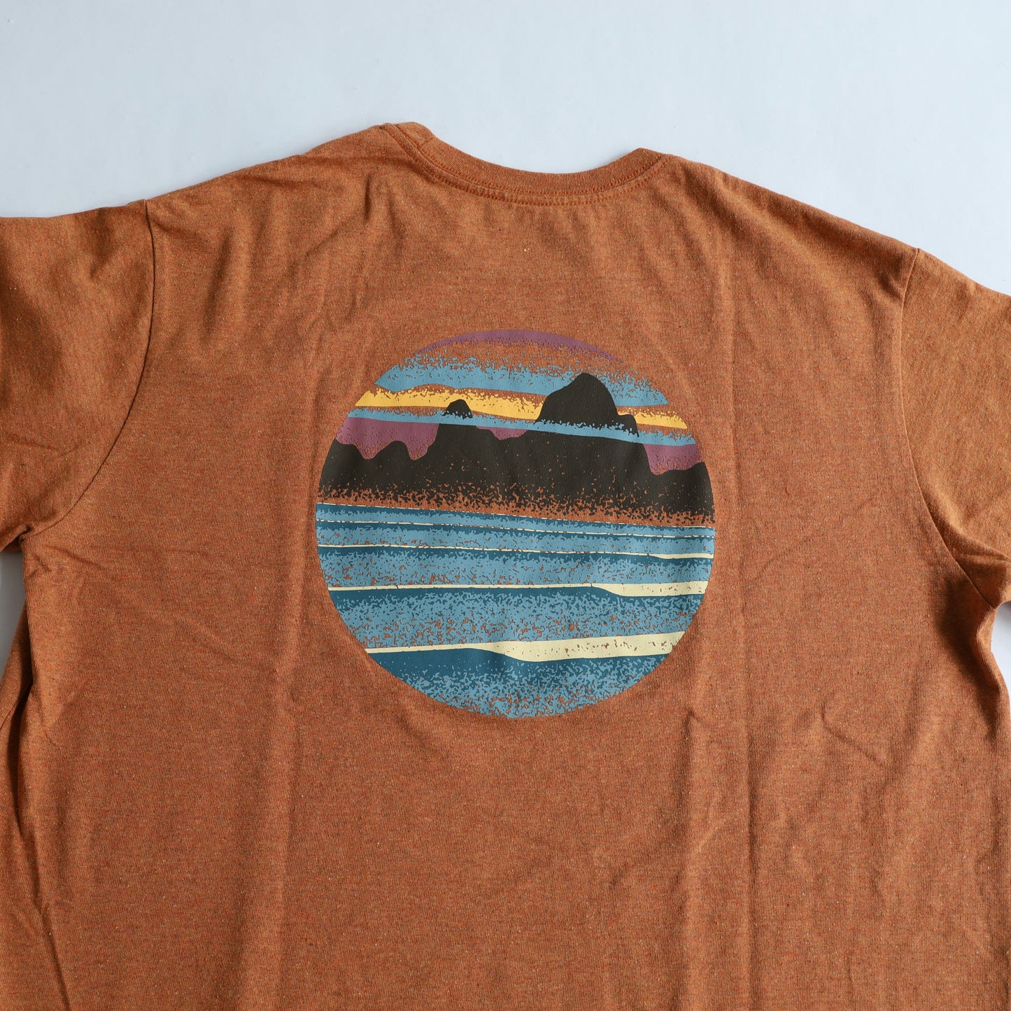 M's Skyline Stencil Responsibili-Tee® - FEBN