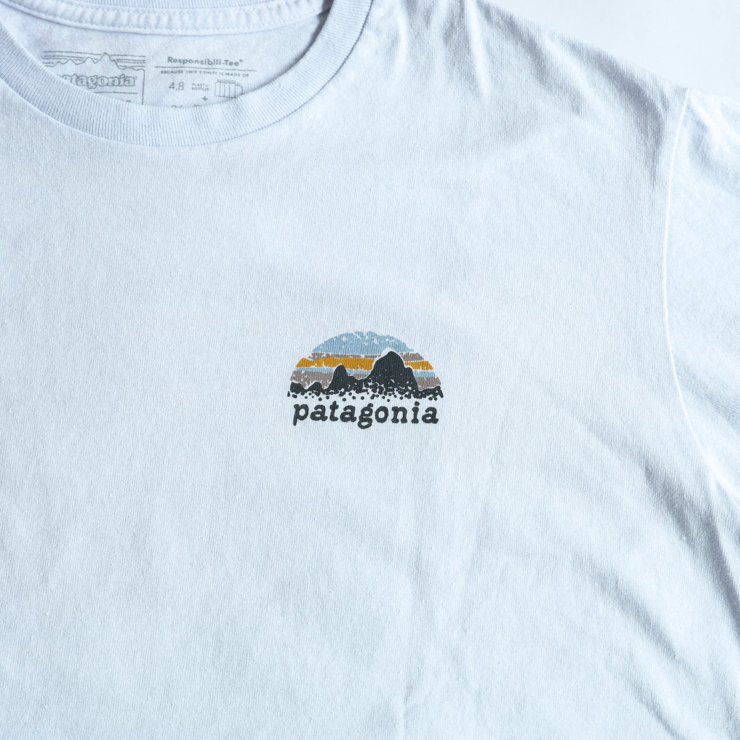 Men's Skyline Stencil Responsibili-Tee® - WHI