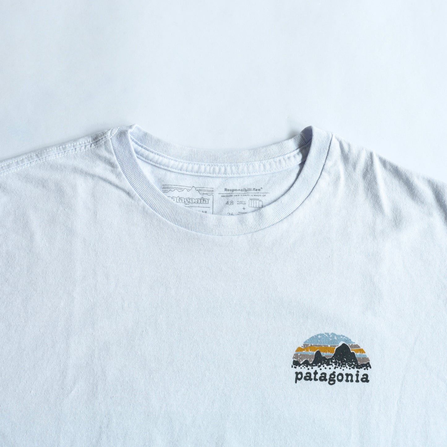 Men's Skyline Stencil Responsibili-Tee® - WHI