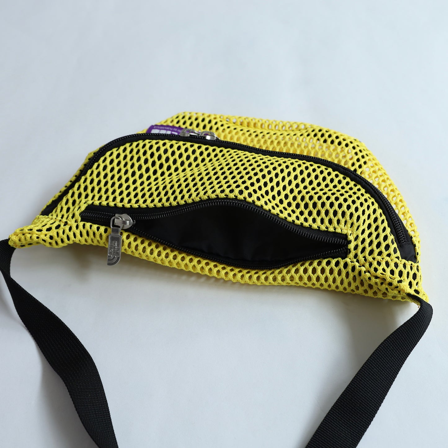 Mesh Waist Bag - YELLOW