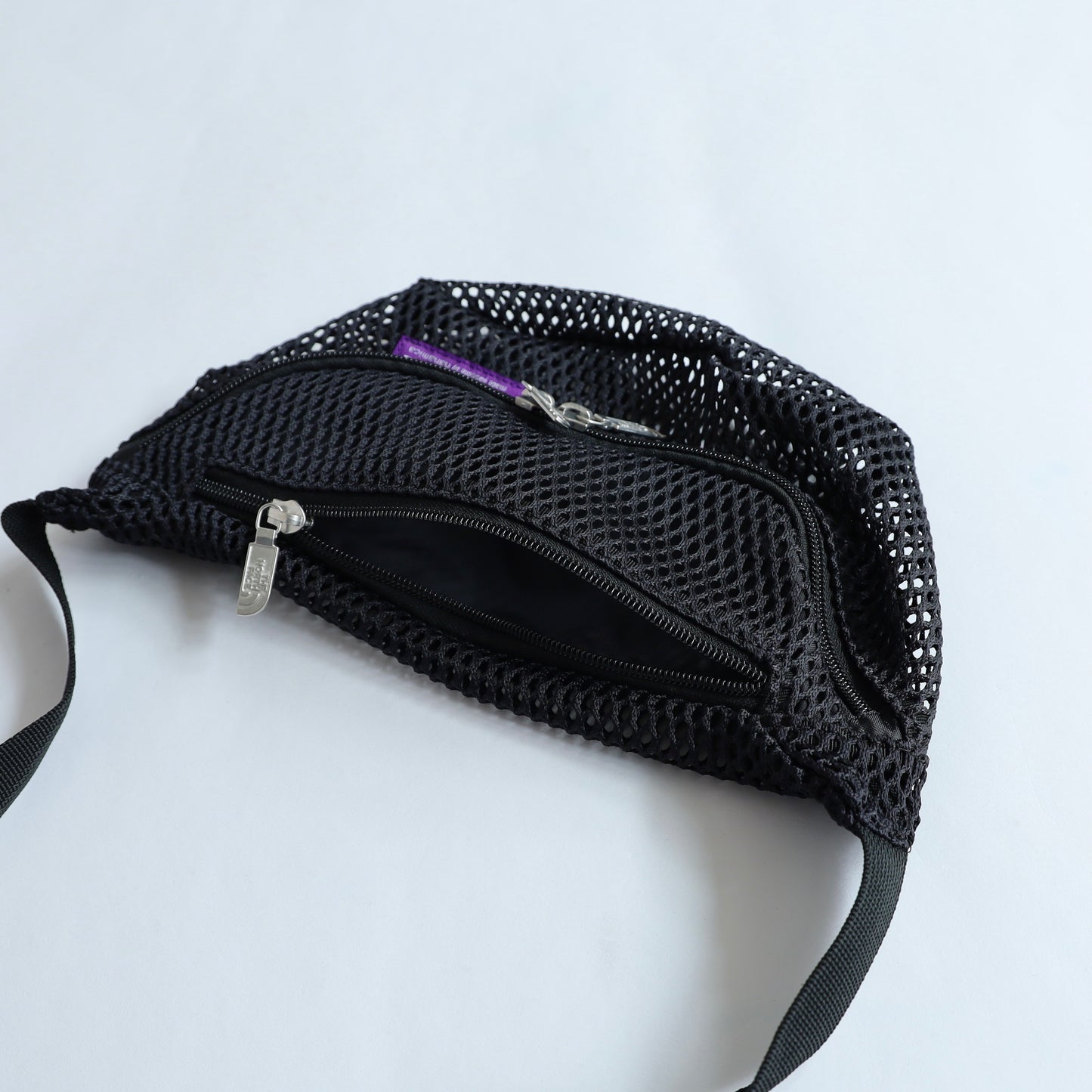 Mesh Waist Bag - BLACK