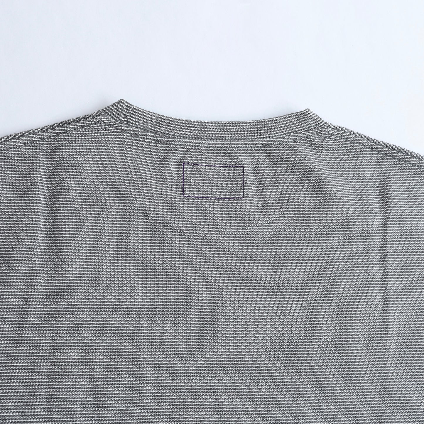 Moss Stitch Field H/S Tee - GRAY