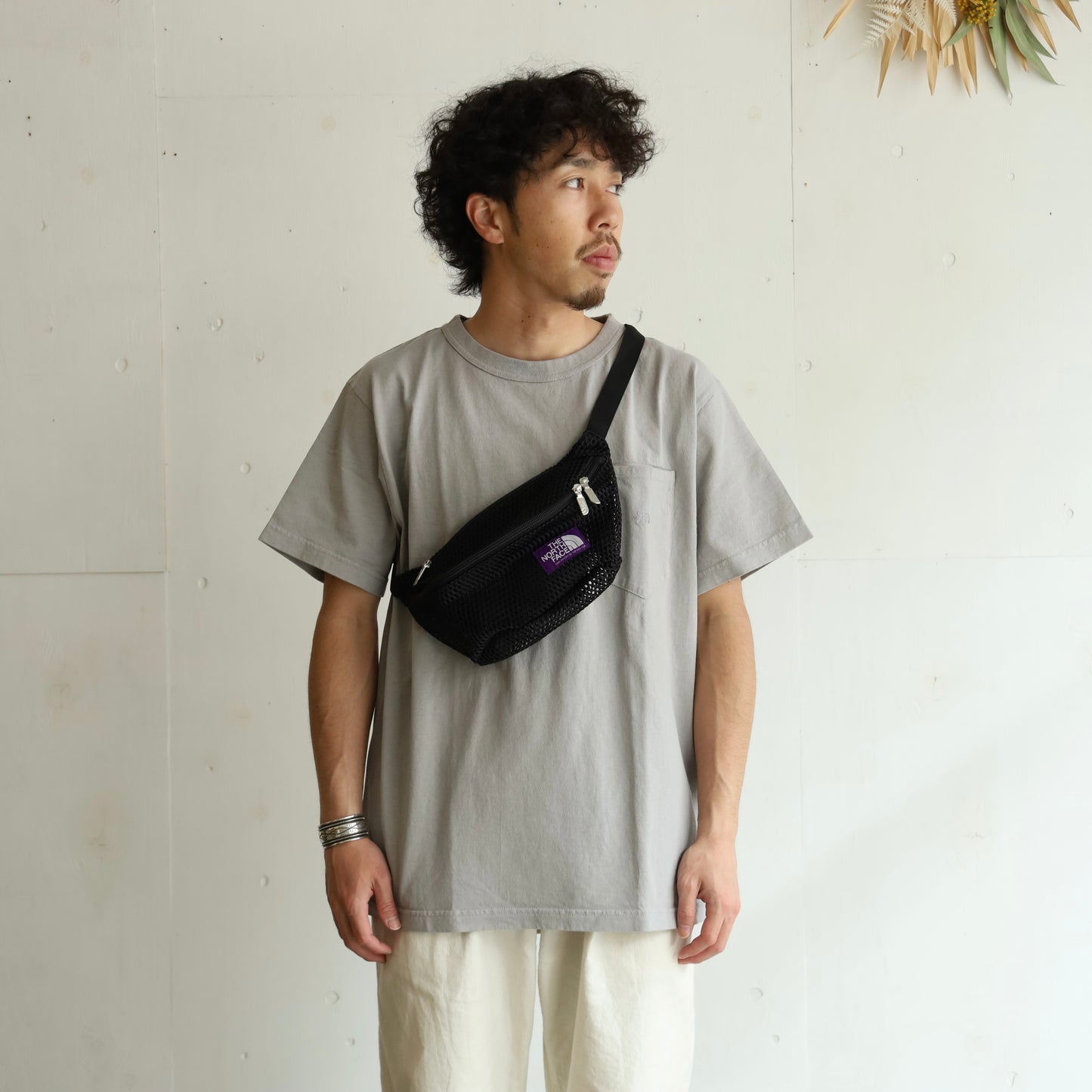 Mesh Waist Bag - BLACK