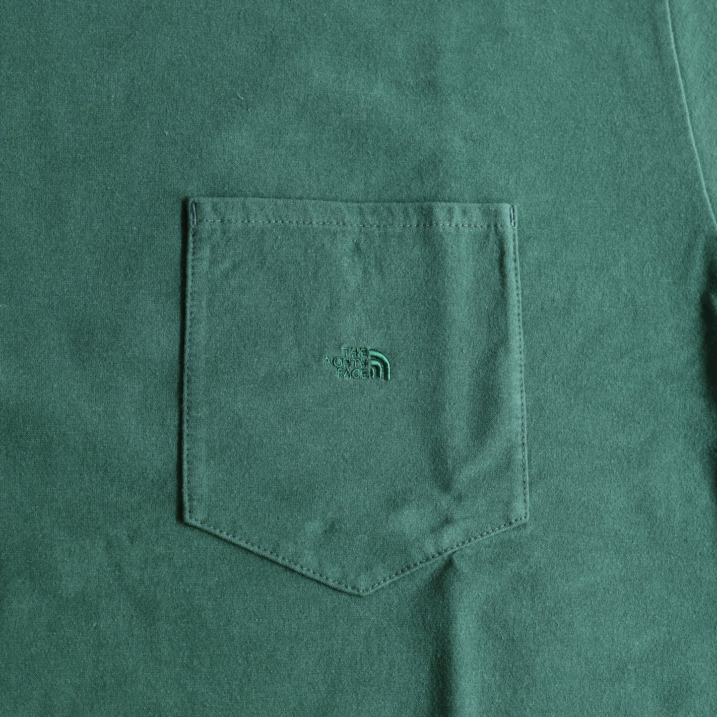 High Bulky H/S Pocket Tee - VINTAGE GREEN