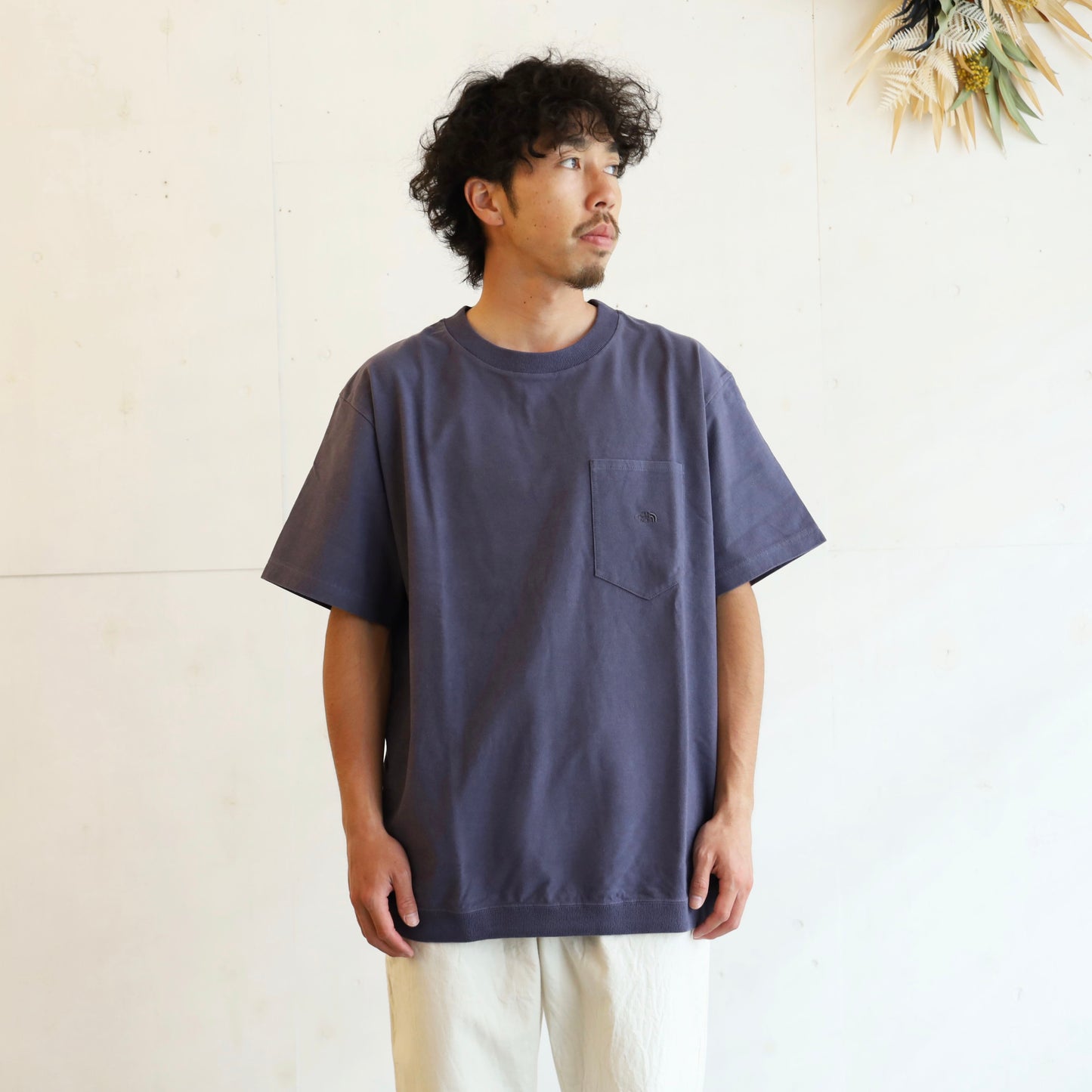 High Bulky H/S Pocket Tee - VINTAGE NAVY