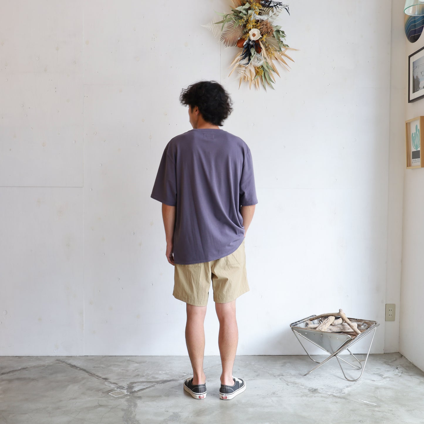 H/S Graphic Tee - VINTAGE NAVY