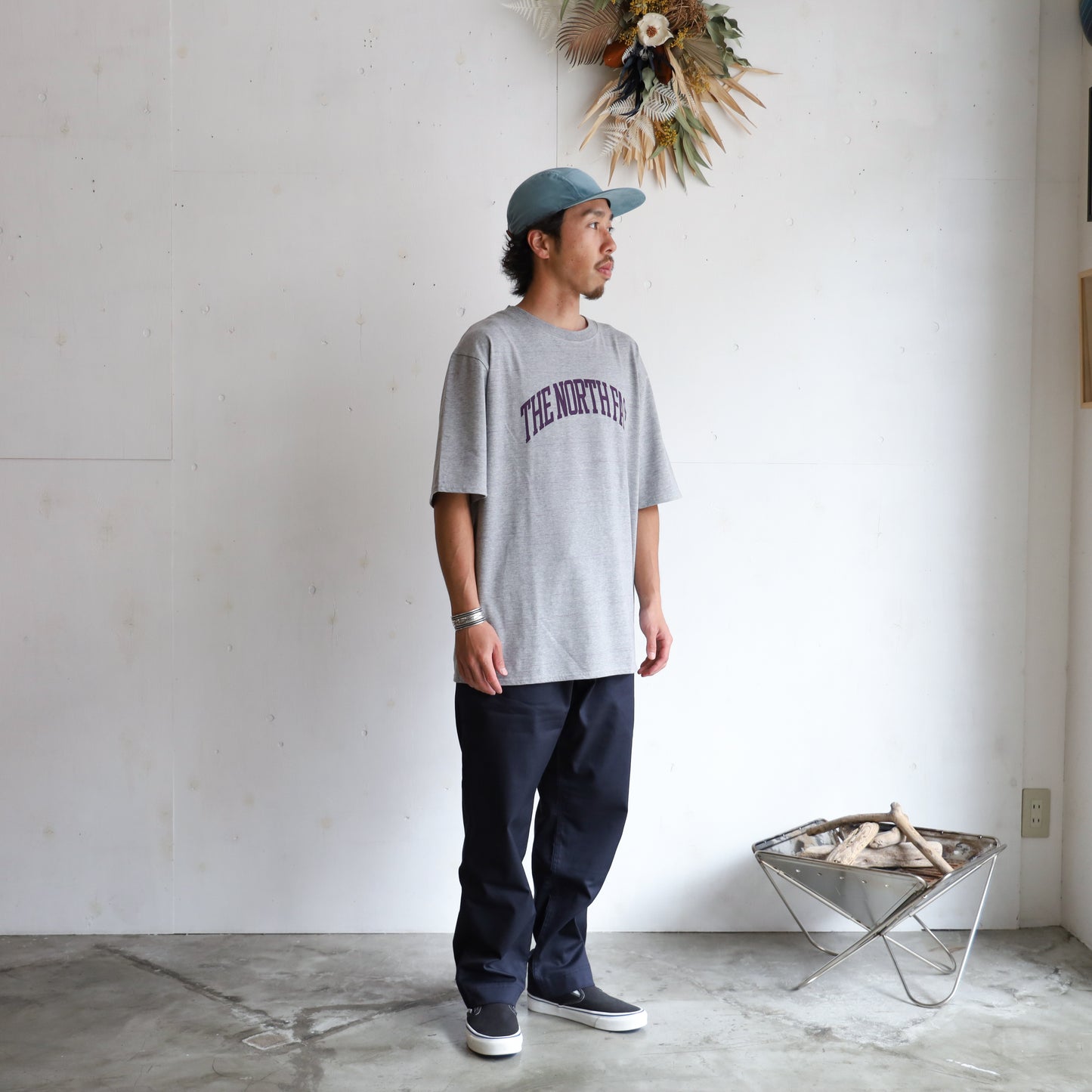 H/S Graphic Tee - MIX GRAY