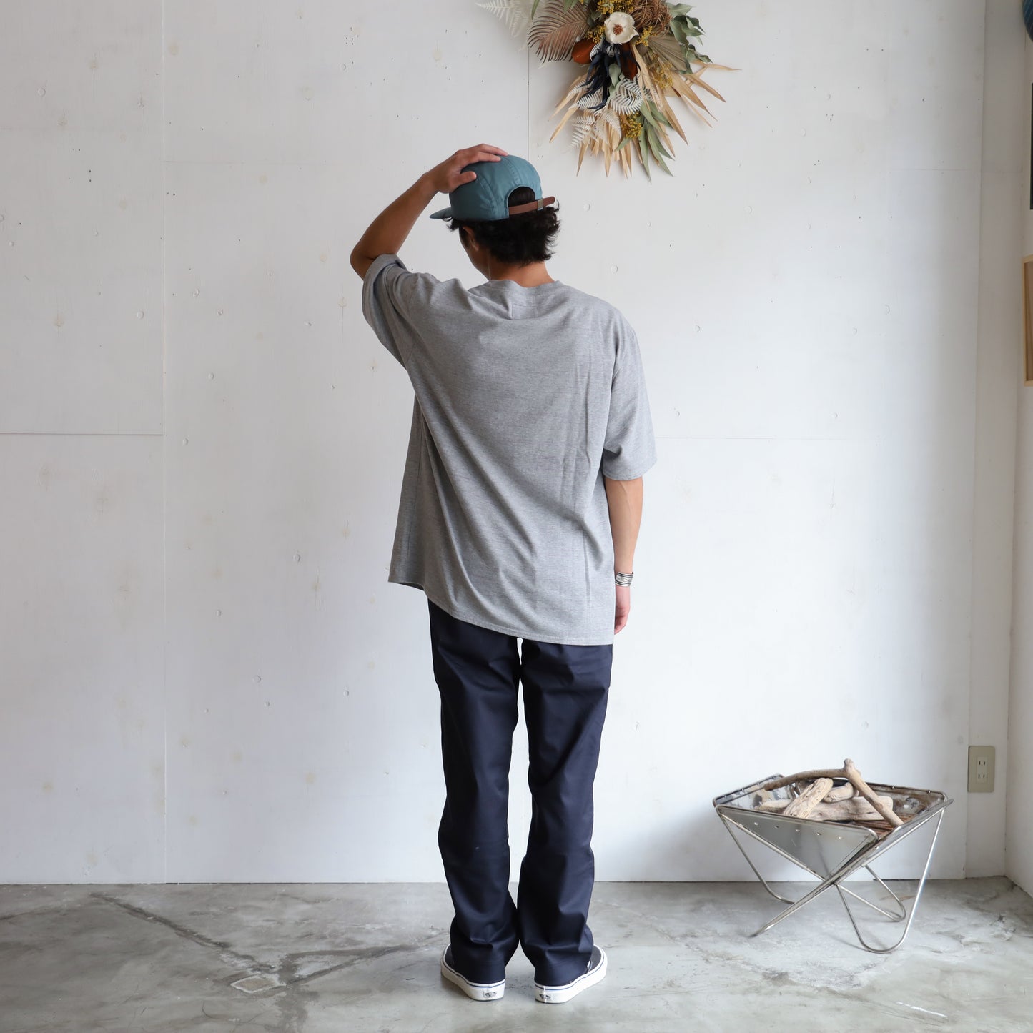 H/S Graphic Tee - MIX GRAY