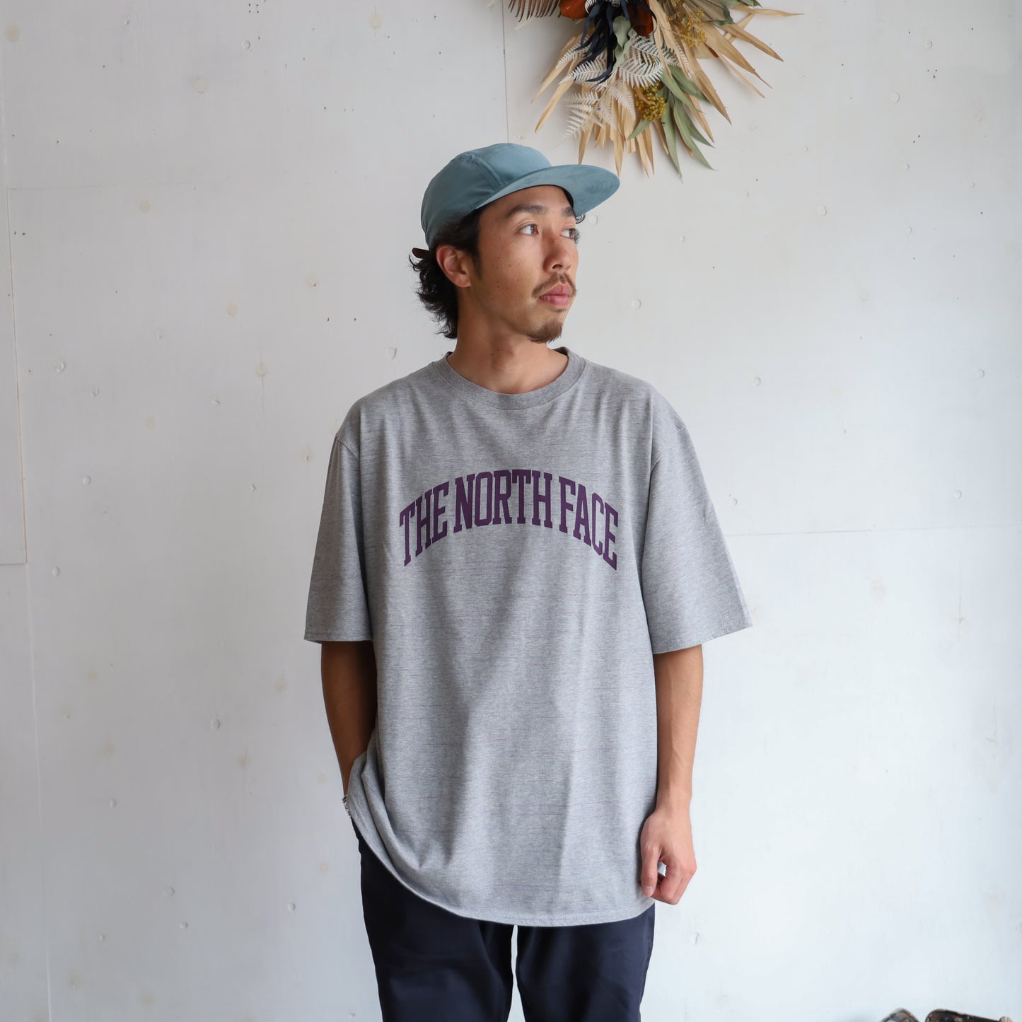 H/S Graphic Tee - MIX GRAY