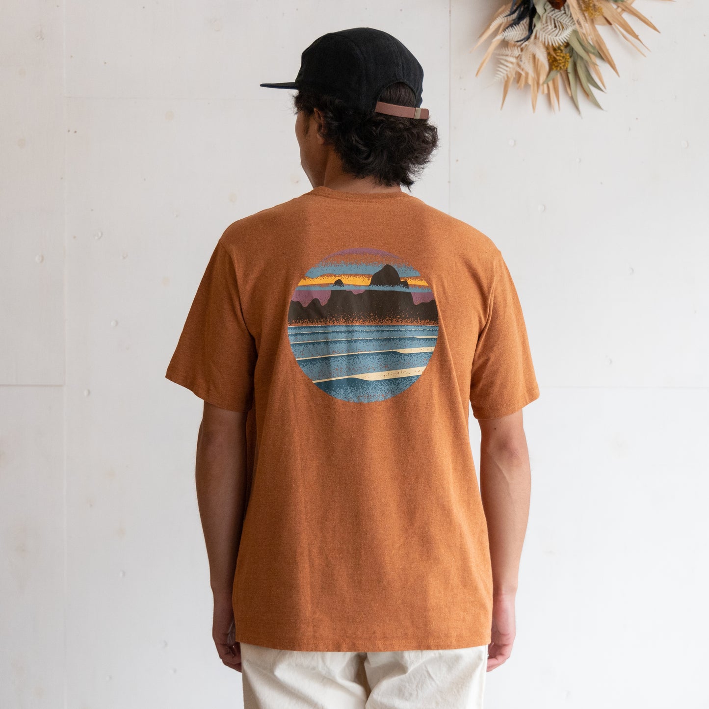 M's Skyline Stencil Responsibili-Tee® - FEBN