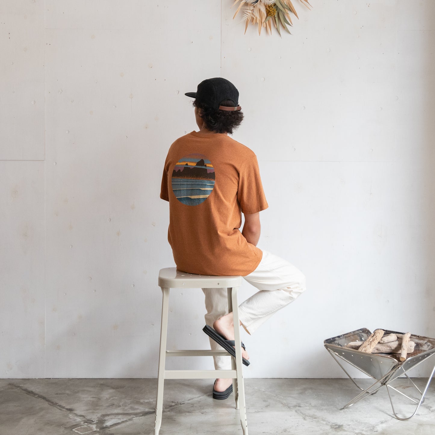 M's Skyline Stencil Responsibili-Tee® - FEBN