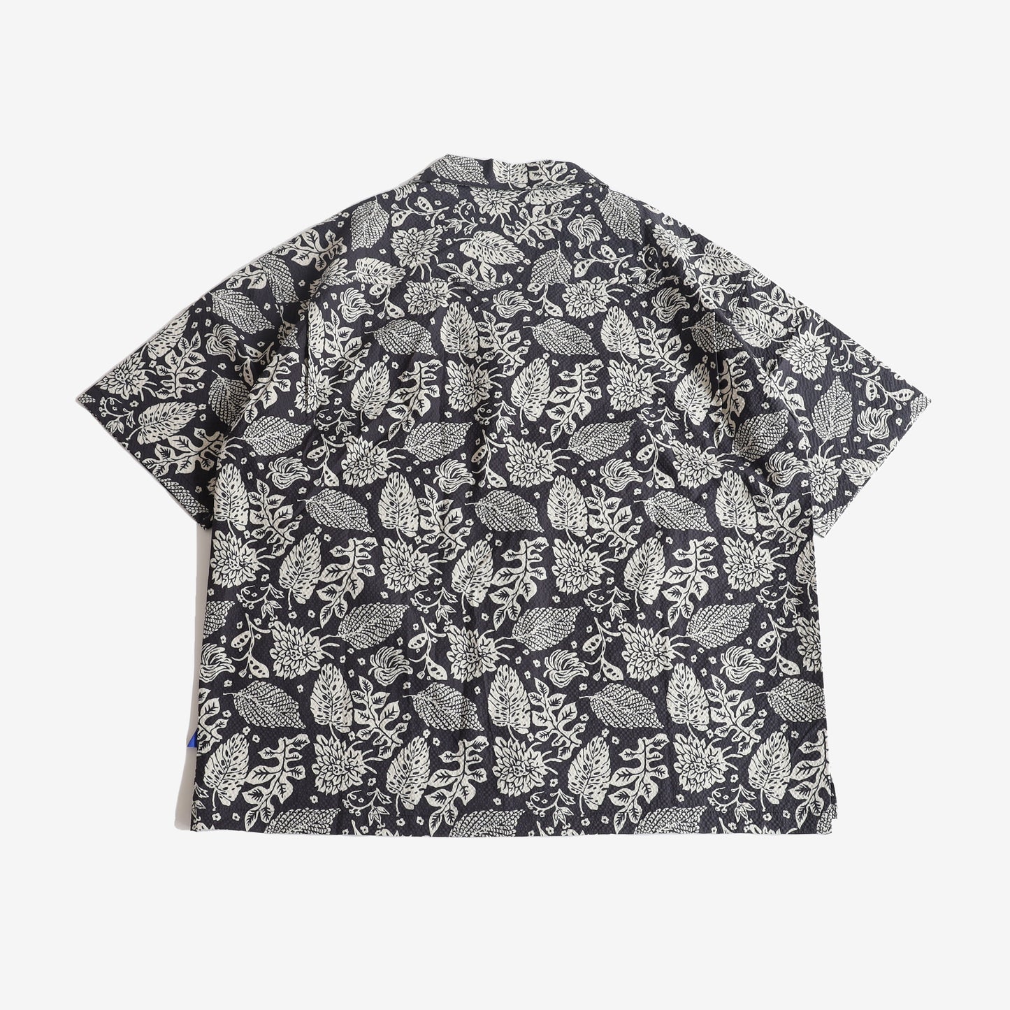 Seersucker "Reveal" Shirt - Night Forest