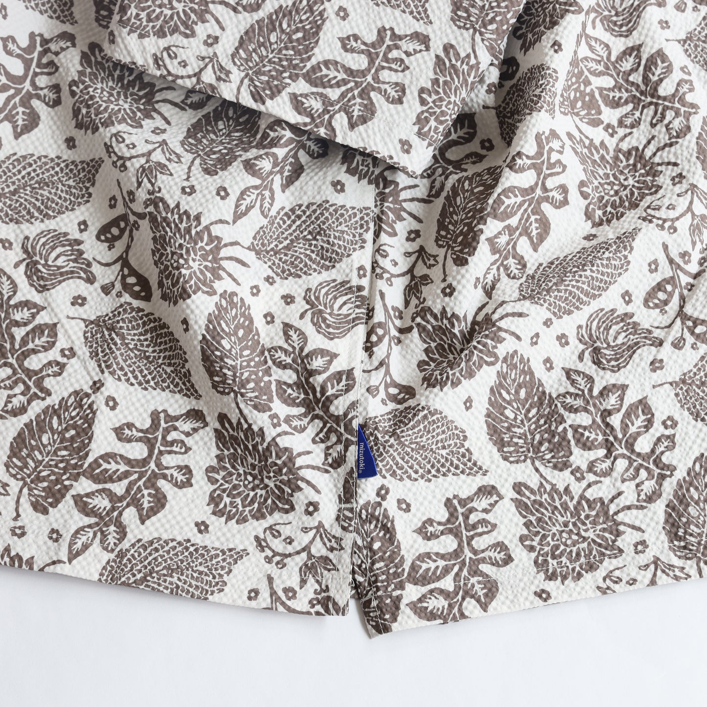 Seersucker "Reveal" Shirt - Day Forest