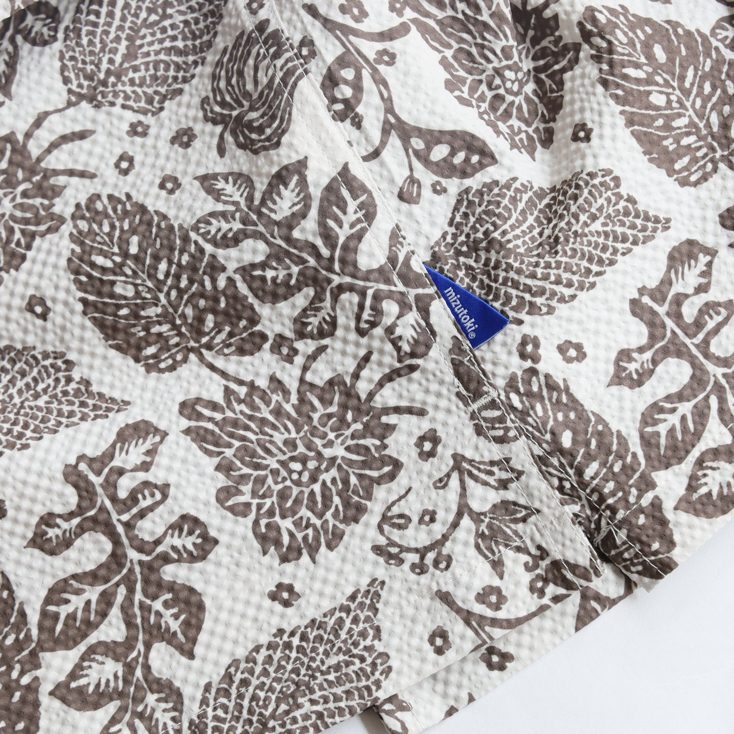 Seersucker "Reveal" Shirt - Day Forest