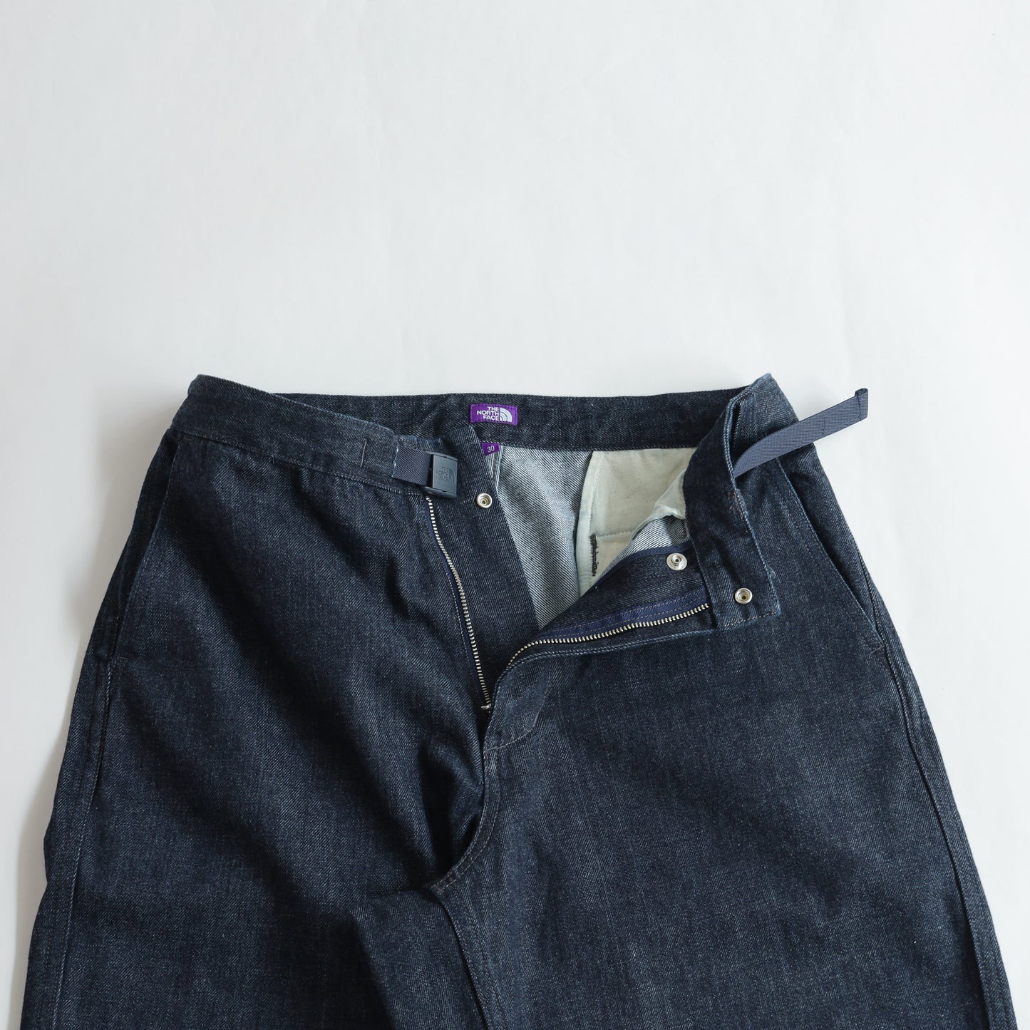 Denim Wide Tapered Field Pants - INDIGO