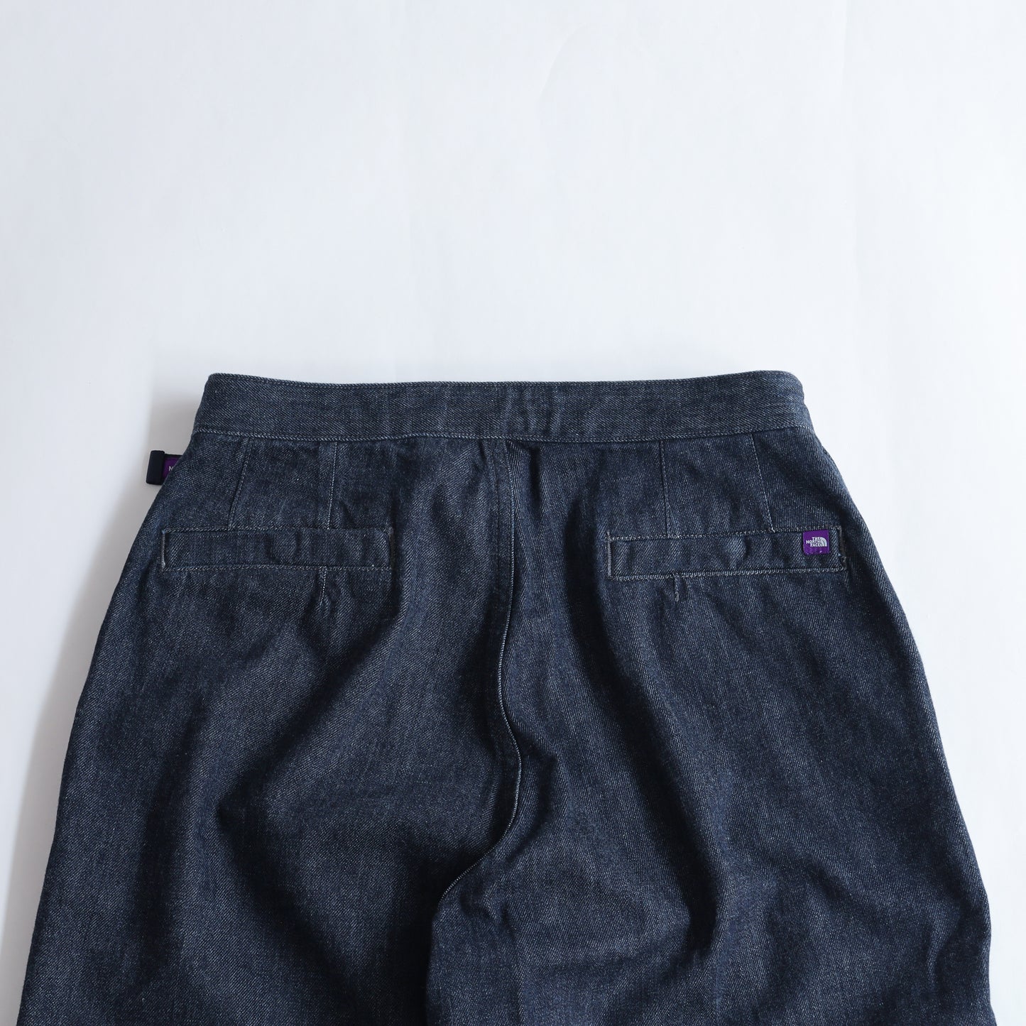 Denim Wide Tapered Field Pants - INDIGO