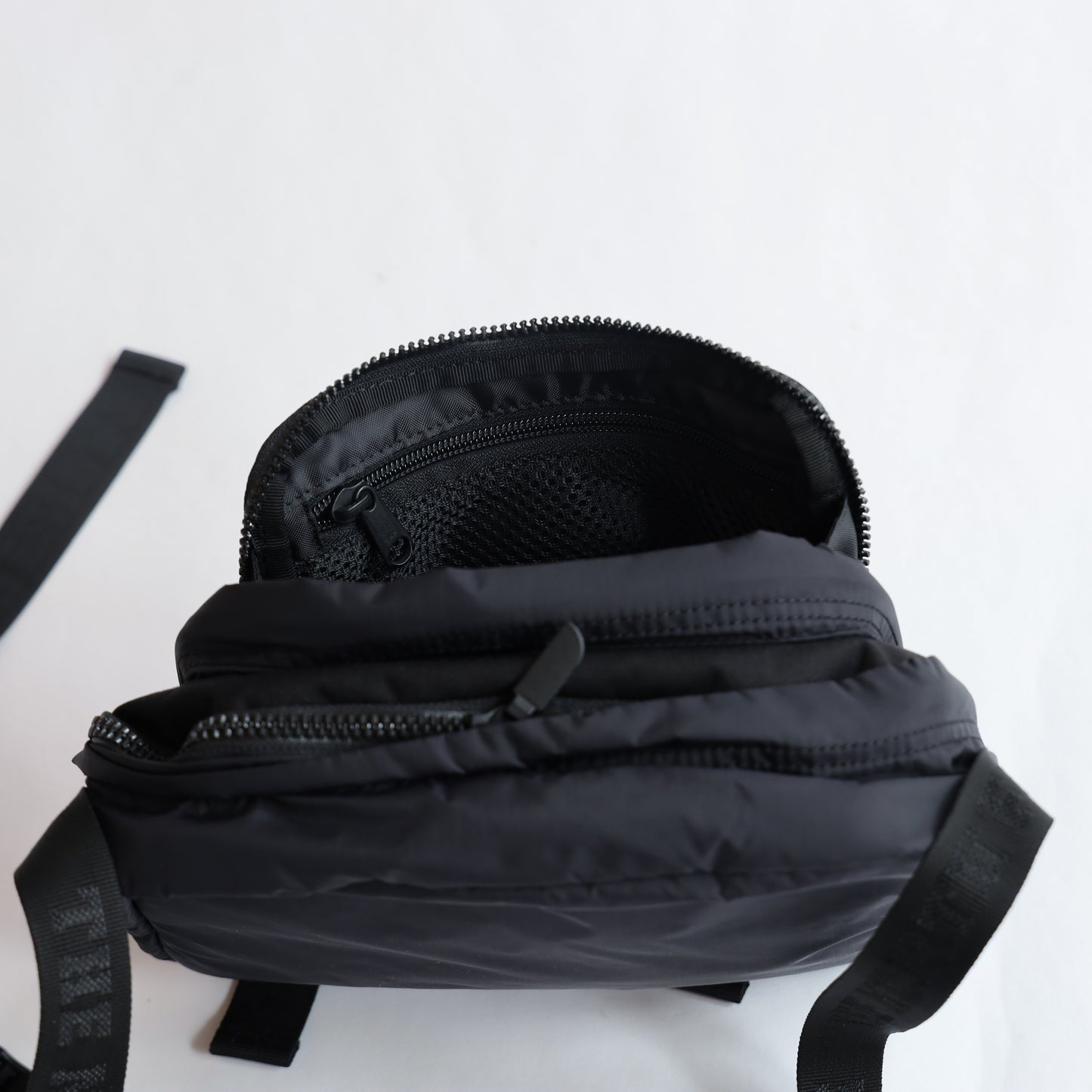 CORDURA Nylon Shoulder Bag  - BLACK