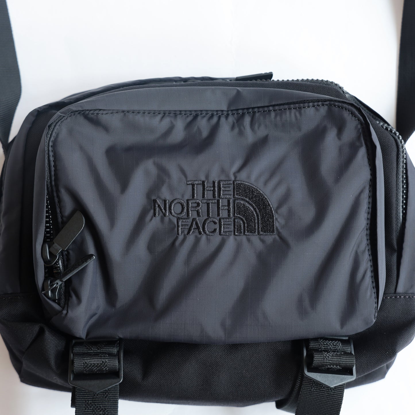 CORDURA Nylon Shoulder Bag  - BLACK