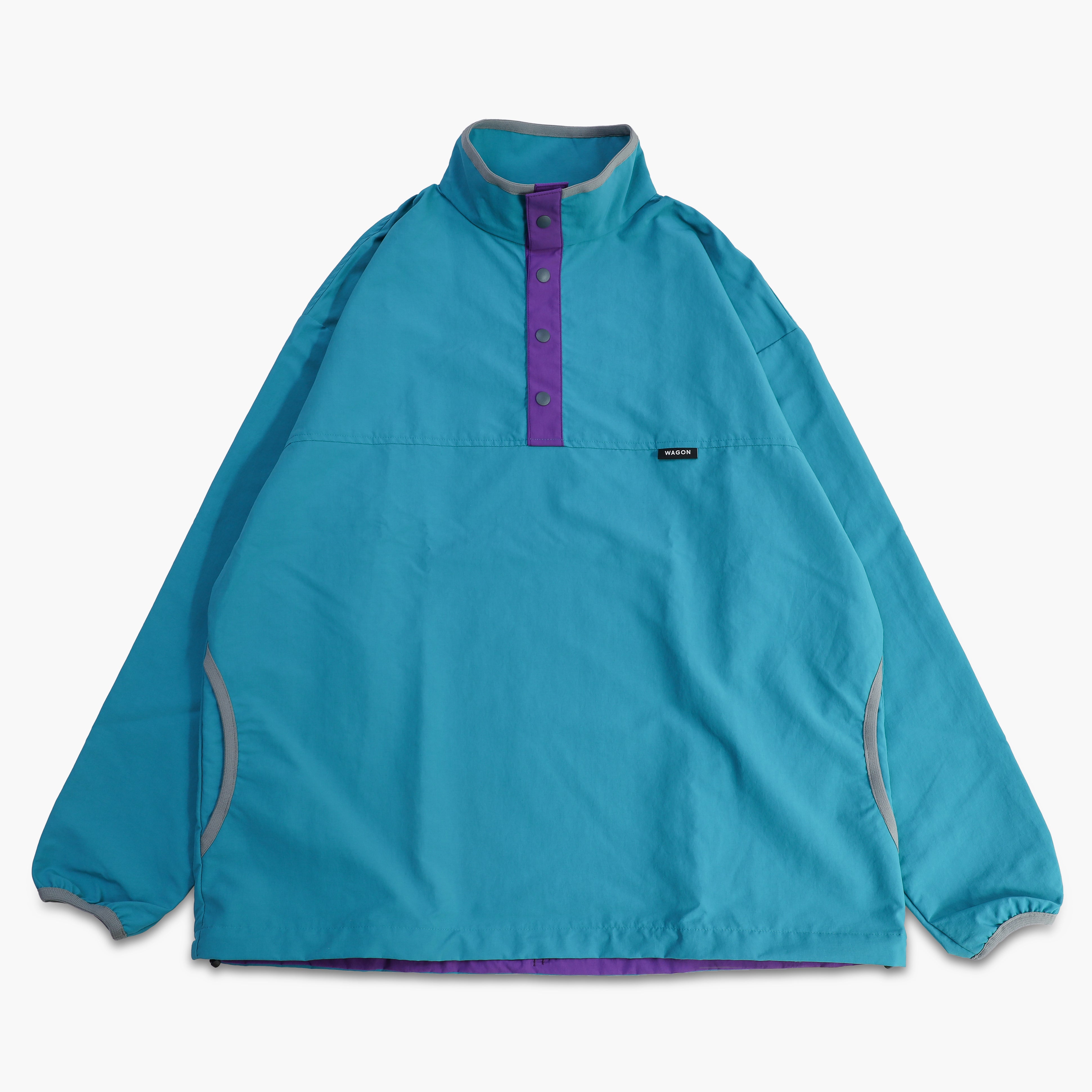 WAGON / ワゴン | CYPRESS SNAP PULL OVER - TEAL | WAGON | For our