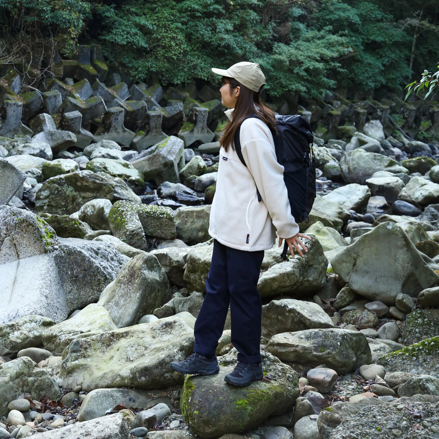 THERMAL PRO SNAP PULL OVER - NATURAL