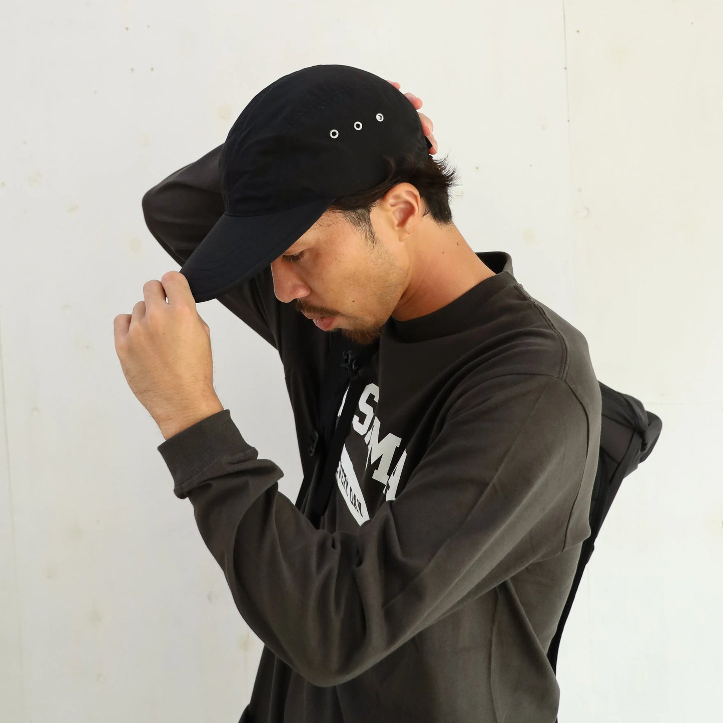CYPRESS LONG BILL CAP - BLACK