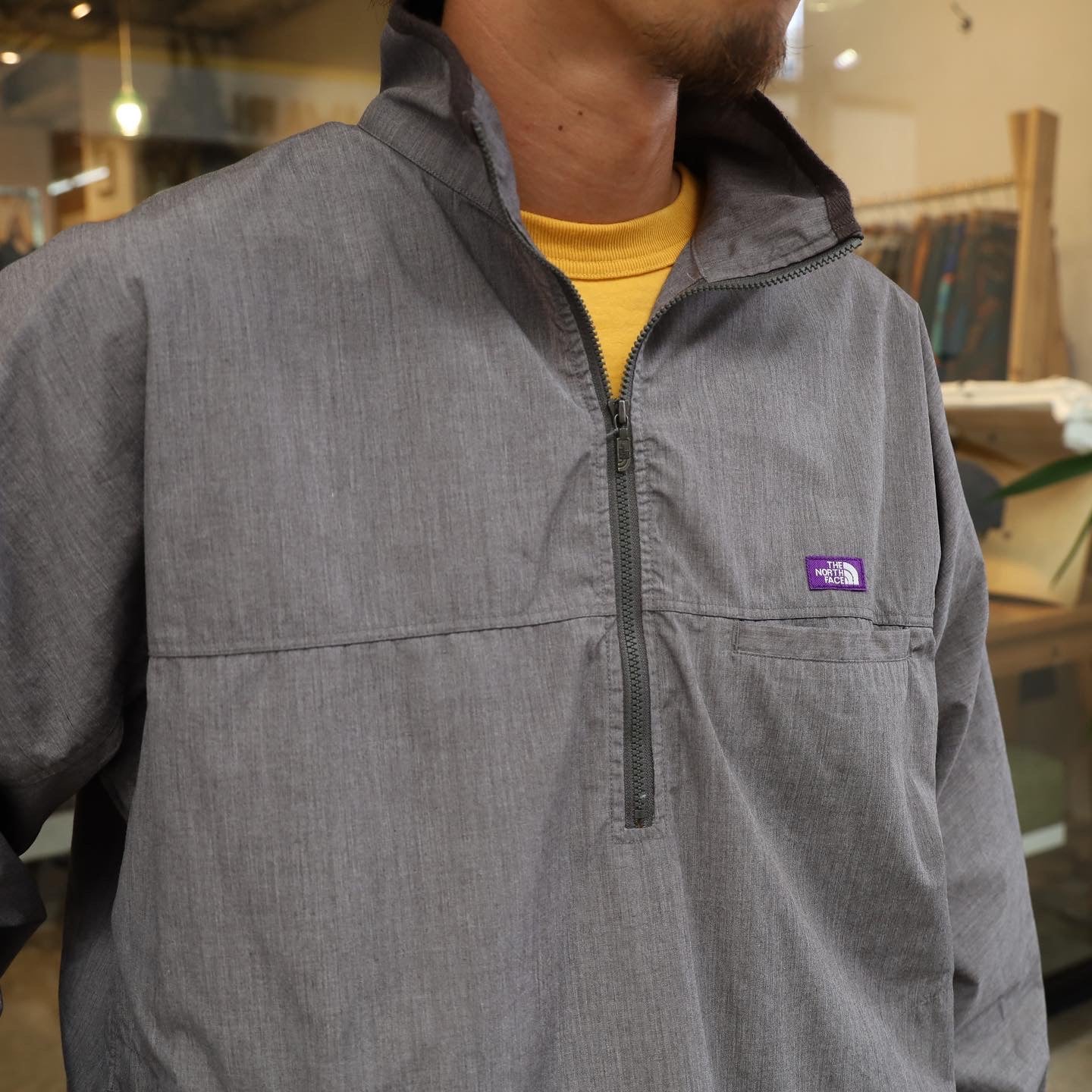 Garment Dye Field Pullover - GRAY